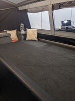 TPV Comfort matras voor bed in deksel Böckmann/TPV tenttrailer