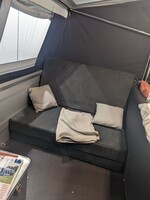 TPV Matras opvouwbaar bank/bed Böckmann/TPV tenttrailer