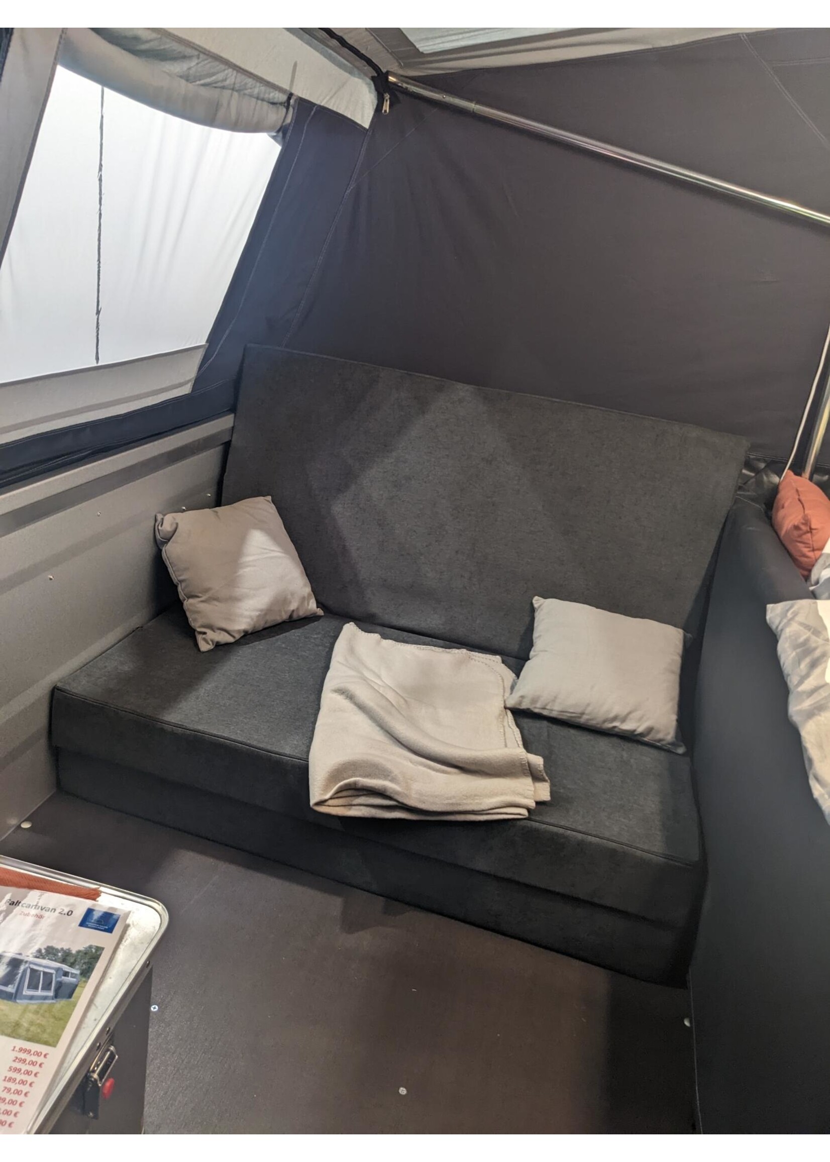 TPV Matras opvouwbaar bank/bed Böckmann/TPV tenttrailer