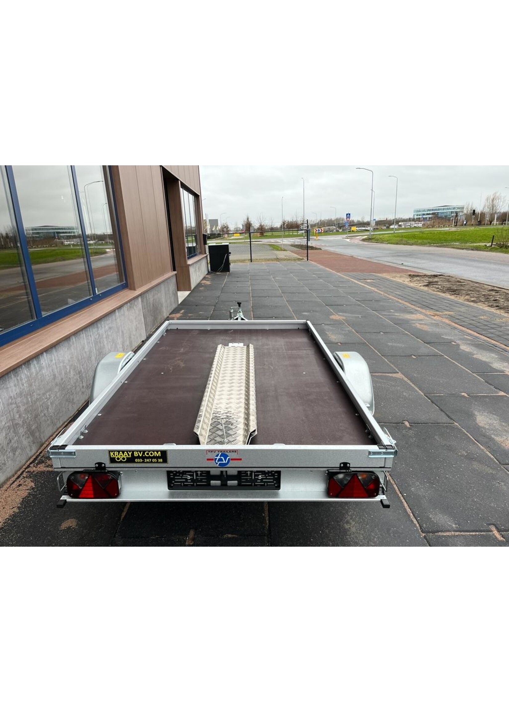 Bockmann Böckmann TL-MU-P4 Transportaanhangwagen + Oprijpakket Q  | 243x123x72 Cm | ALL-INN AKTIE