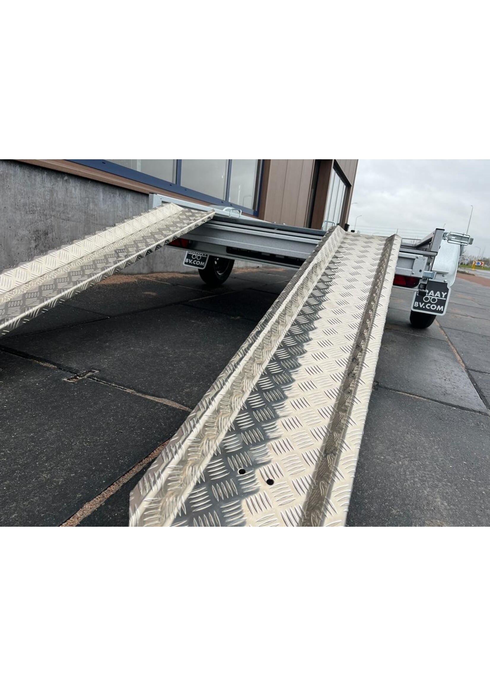 Bockmann Böckmann TL-MU-P4 Transportaanhangwagen + Oprijpakket Q  | 243x123x72 Cm | ALL-INN AKTIE