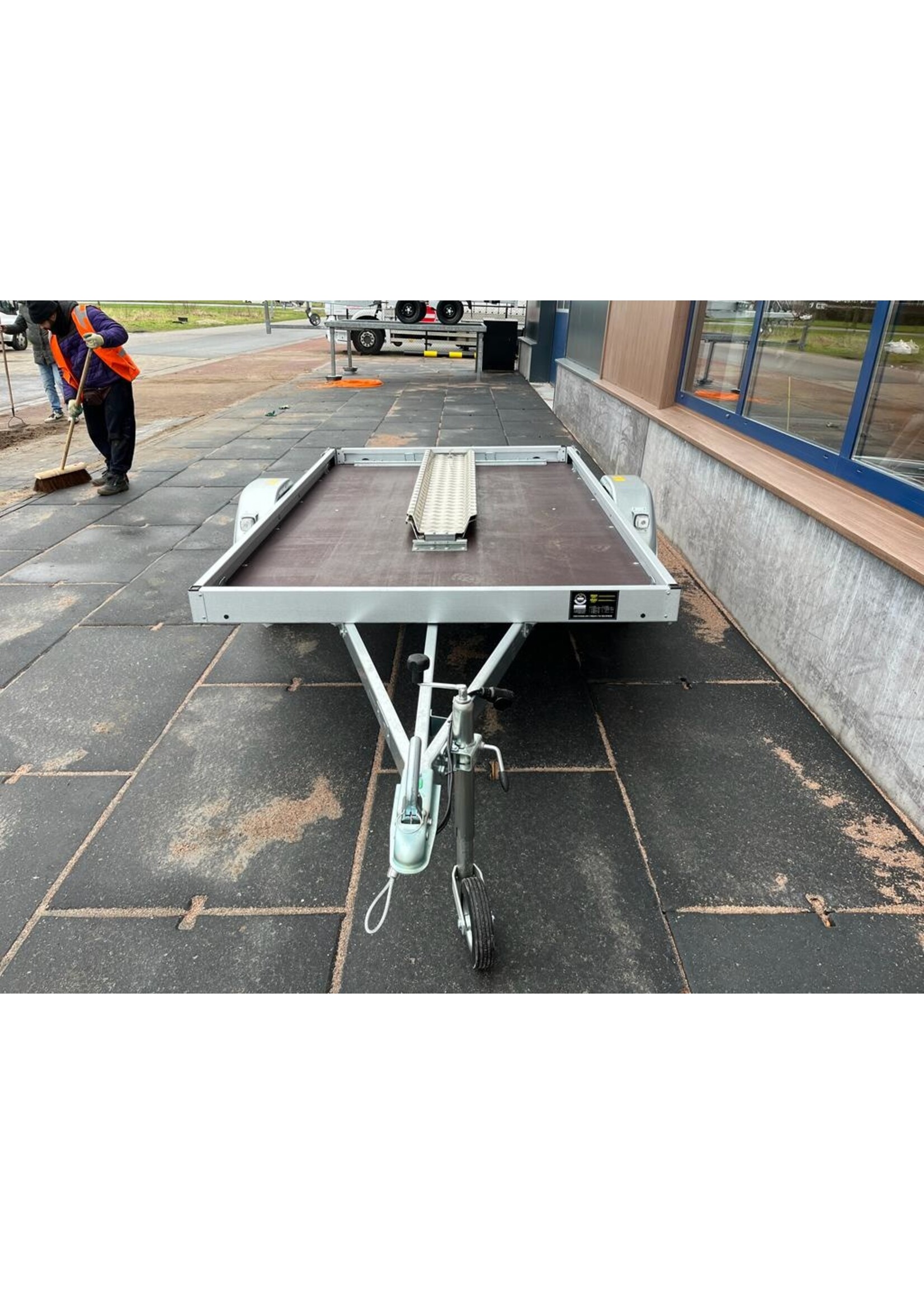 Bockmann Böckmann TL-MU-P4 Transportaanhangwagen + Oprijpakket Q  | 243x123x72 Cm | ALL-INN AKTIE