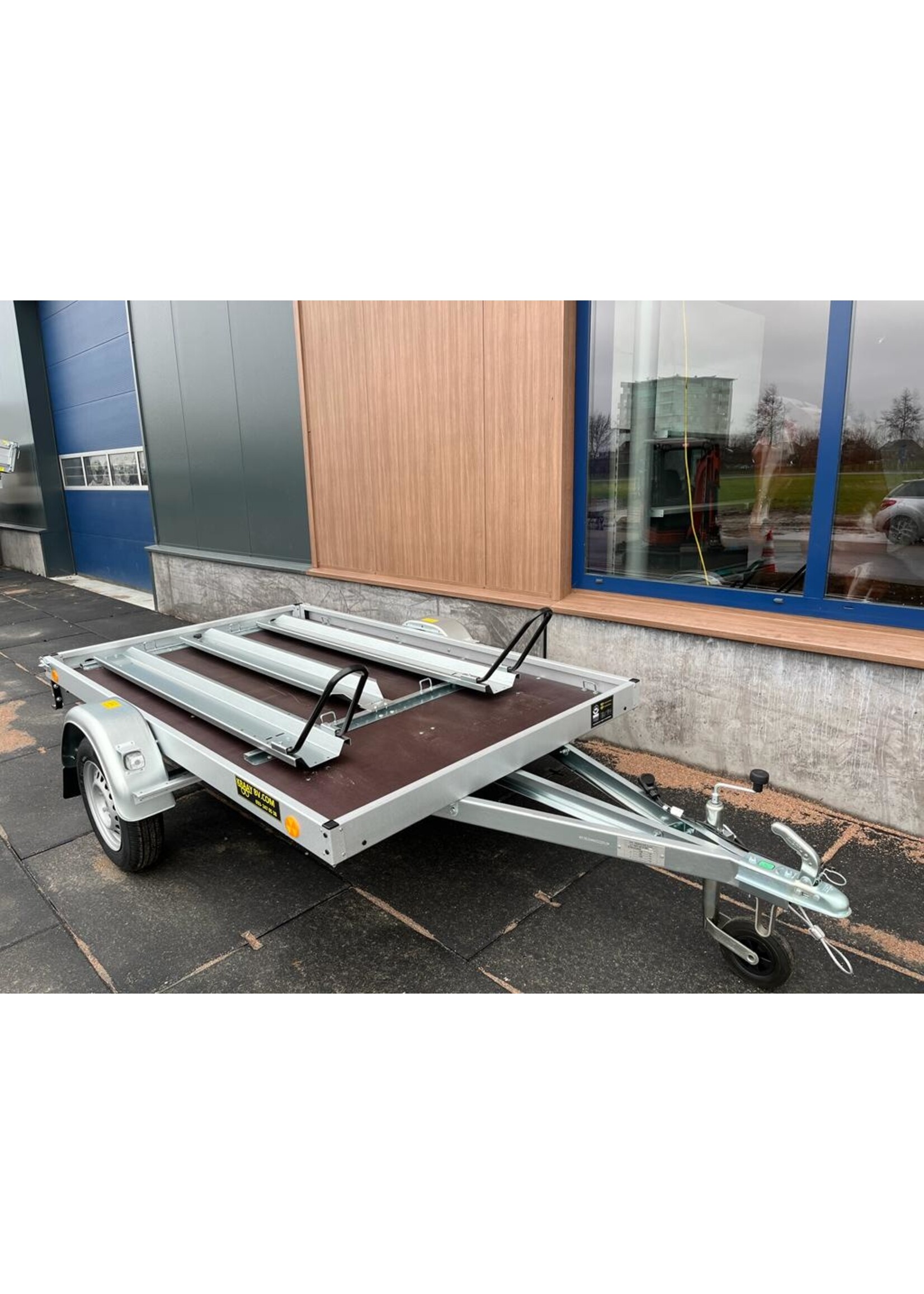 Bockmann Böckmann TL-MU-P4 Transportaanhangwagen + Oprijpakket M | 243 x123 x 72 | ALL-INN AKTIE