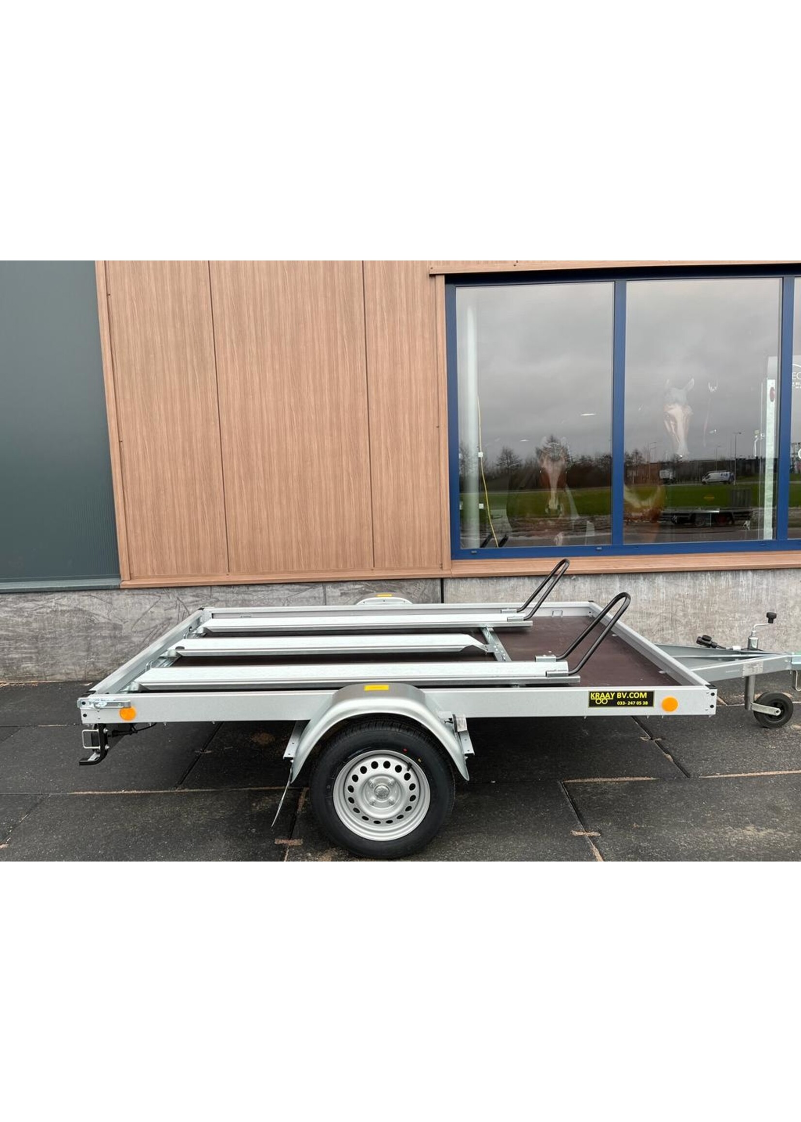 Bockmann Böckmann TL-MU-P4 Transportaanhangwagen + Oprijpakket M | 243 x123 x 72 | ALL-INN AKTIE