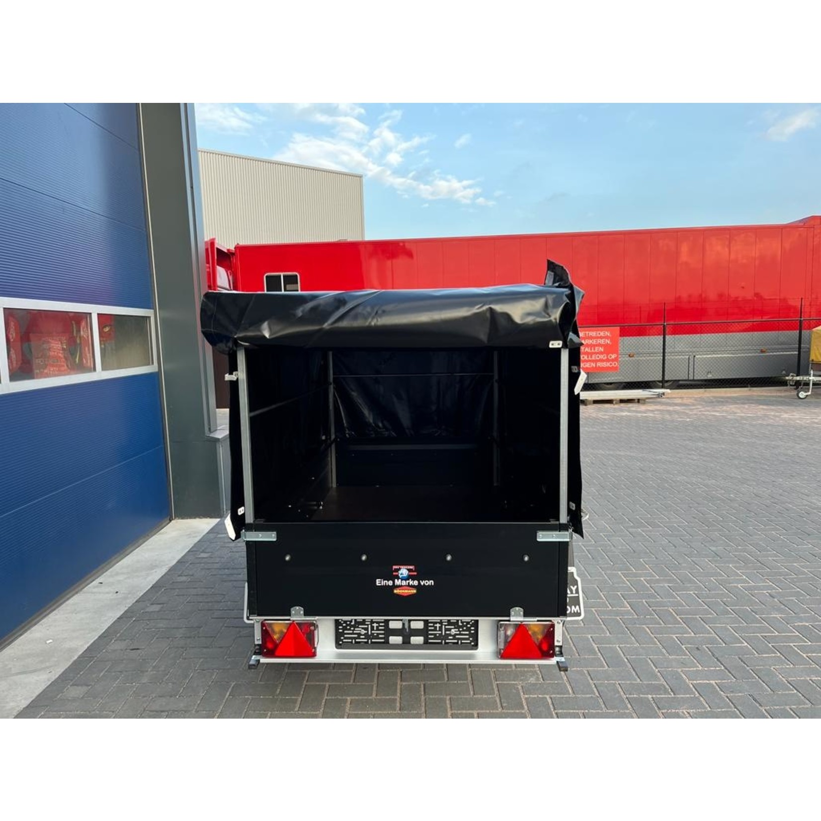 Bockmann Böckmann TL-EU2 Bakwagen + Huif opbouw Zwart |  2020x1075x345 MM ALL-INN AKTIE