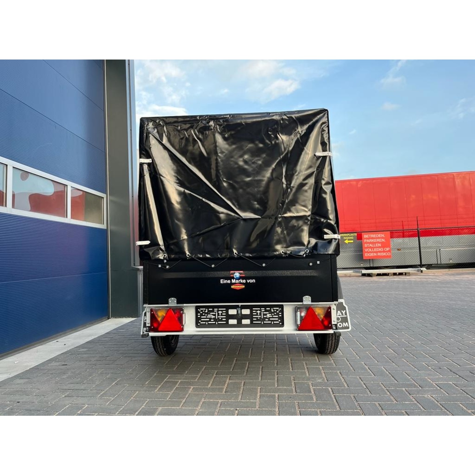 Bockmann Böckmann TL-EU2 Bakwagen + Huif opbouw Zwart |  2020x1075x345 MM ALL-INN AKTIE