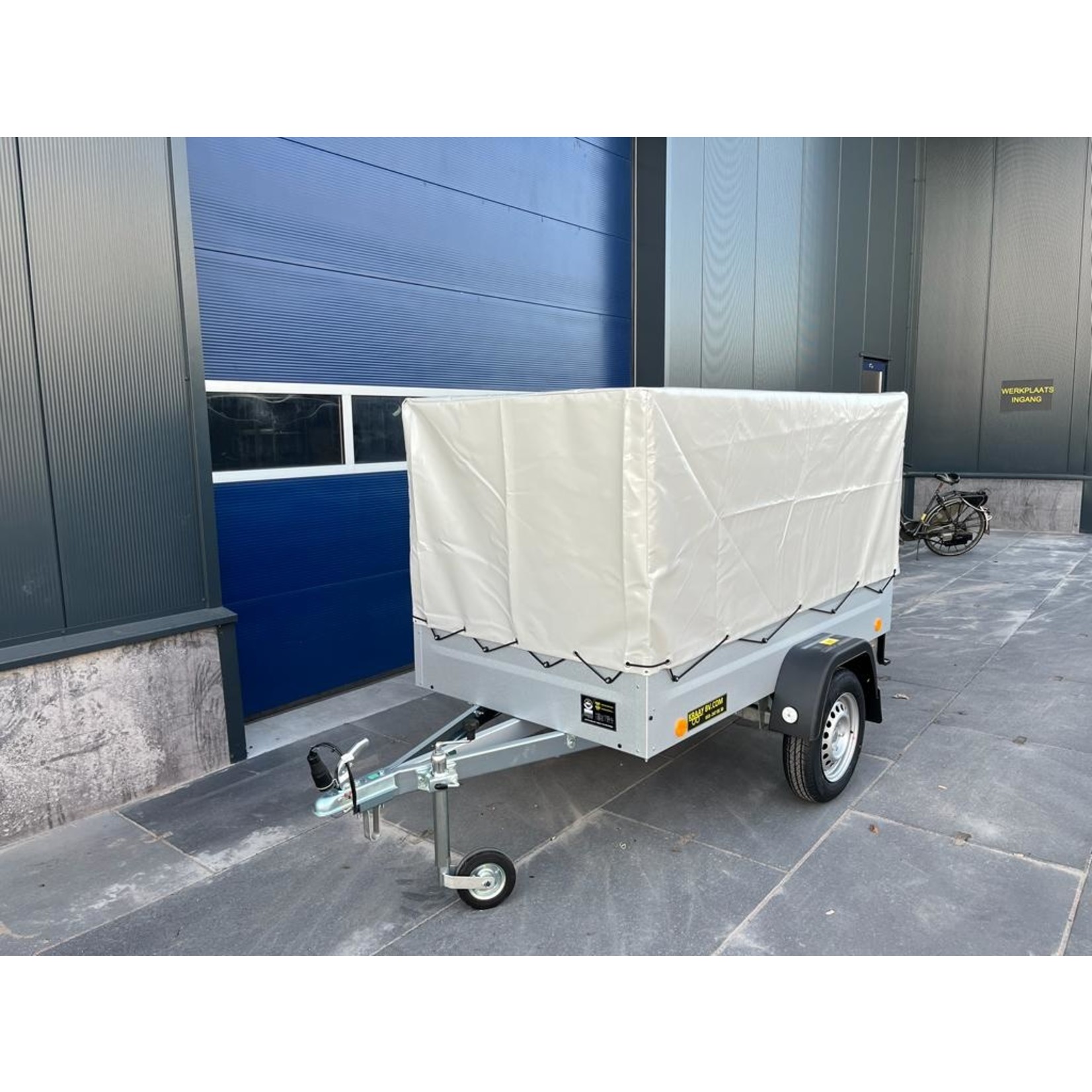 Bockmann Böckmann TL-EU2 Bakwagen + Huif opbouw Grijs |  2020x1075x345 MM ALL-INN AKTIE