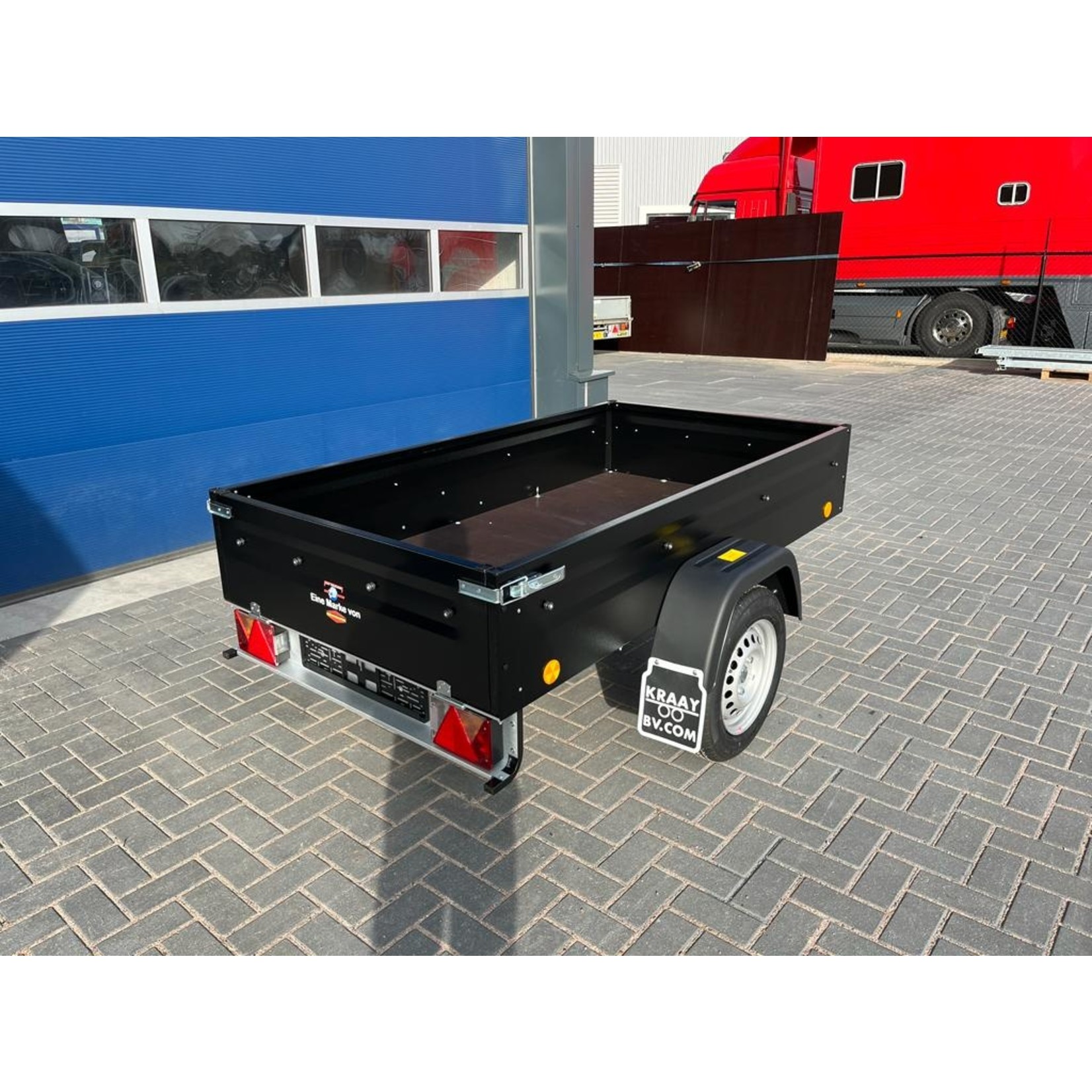 Bockmann Böckmann TL-EU2 Bakwagen Zwart | 202x107x34 Cm | 750 Kg | Ongeremd |  ALL-INN AKTIE