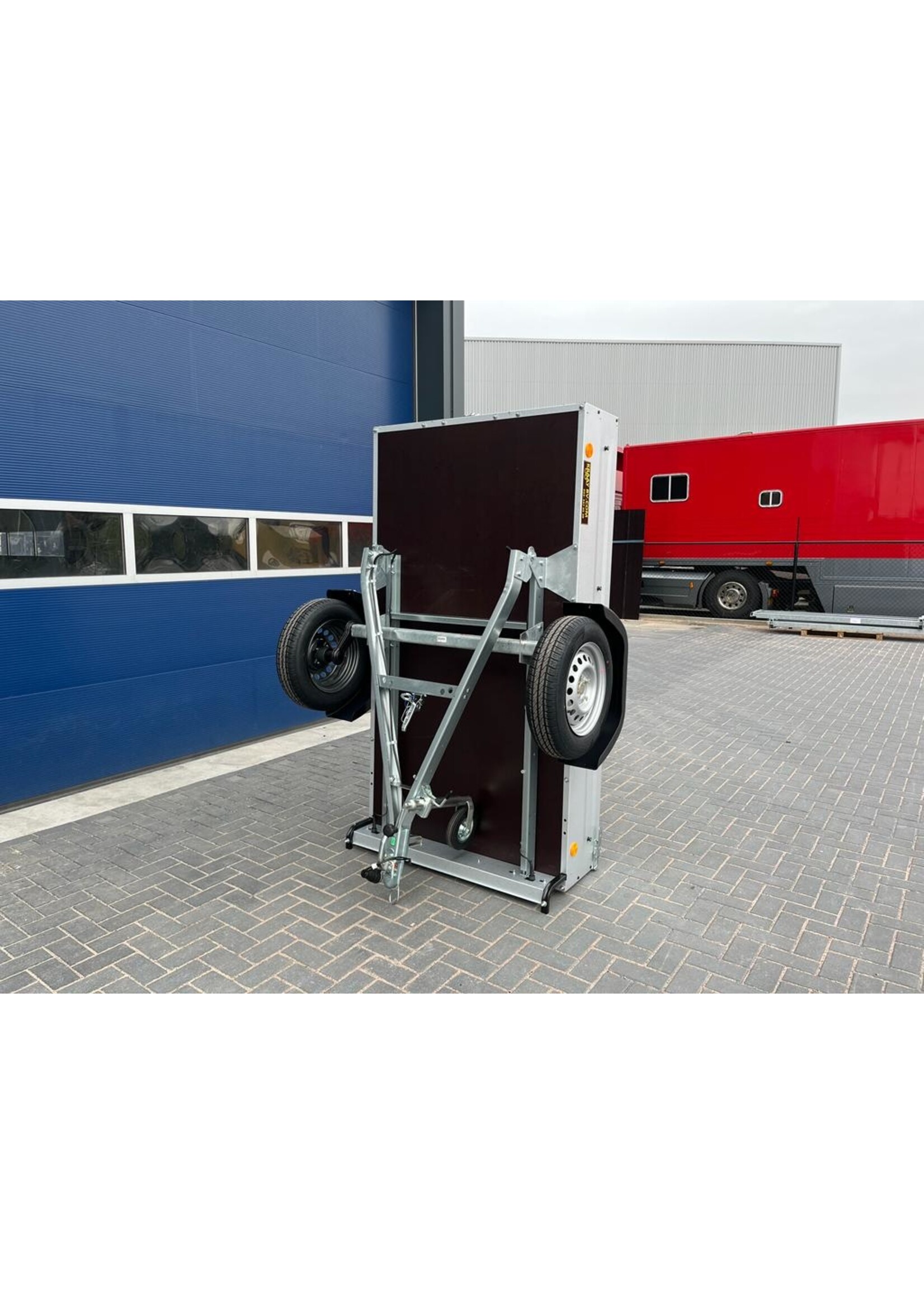 Bockmann TPV KD-EU2 | Opklapbare aanhangwagen | 202x107x34 Cm | 750 Kg | Ongeremd | ALL-IN AKTIE