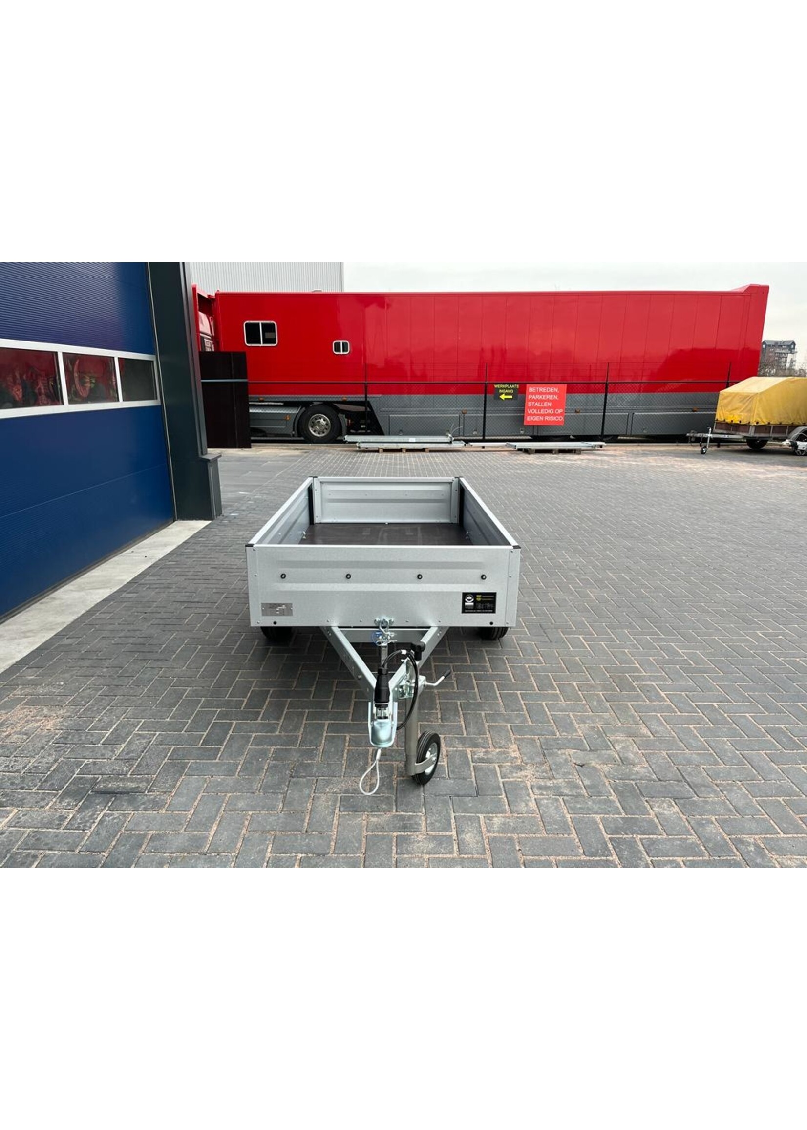 Bockmann TPV KD-EU2 | Opklapbare aanhangwagen | 202x107x34 Cm | 750 Kg | Ongeremd | ALL-IN AKTIE