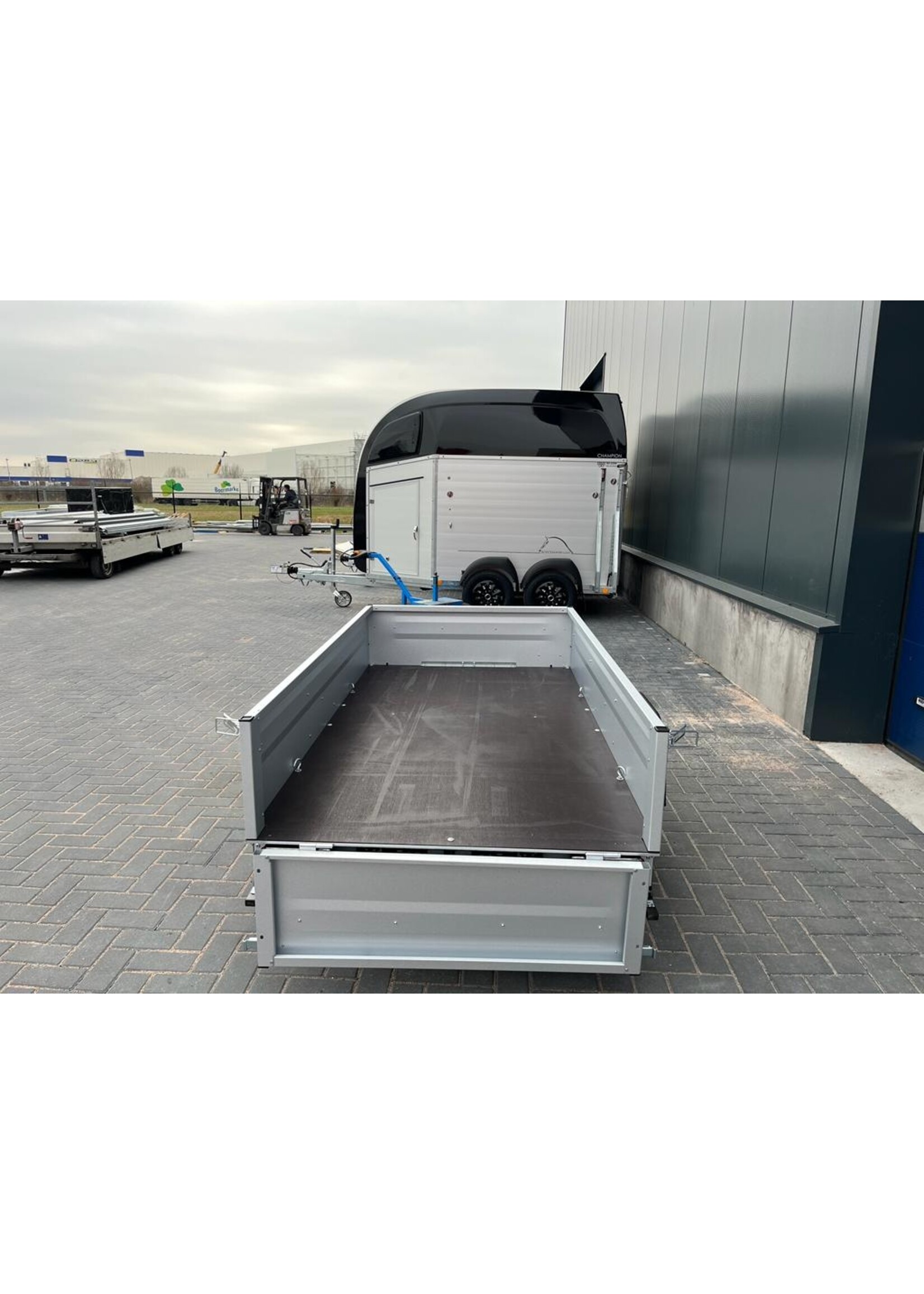 Bockmann TPV KD-EU2 | Opklapbare aanhangwagen | 202x107x34 Cm | 750 Kg | Ongeremd | ALL-IN AKTIE