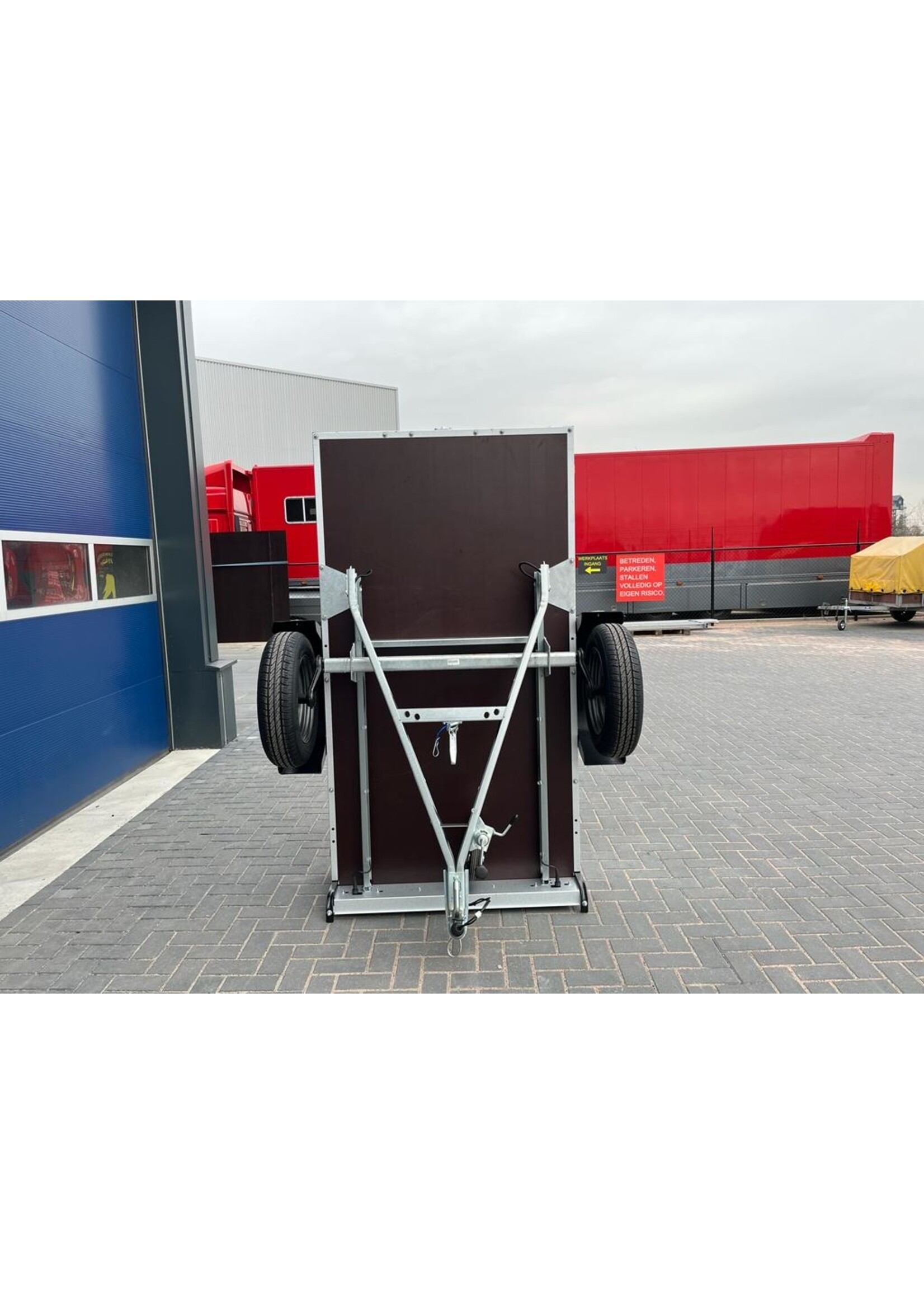 Bockmann TPV KD-EU2 | Opklapbare aanhangwagen | 202x107x34 Cm | 750 Kg | Ongeremd | ALL-IN AKTIE