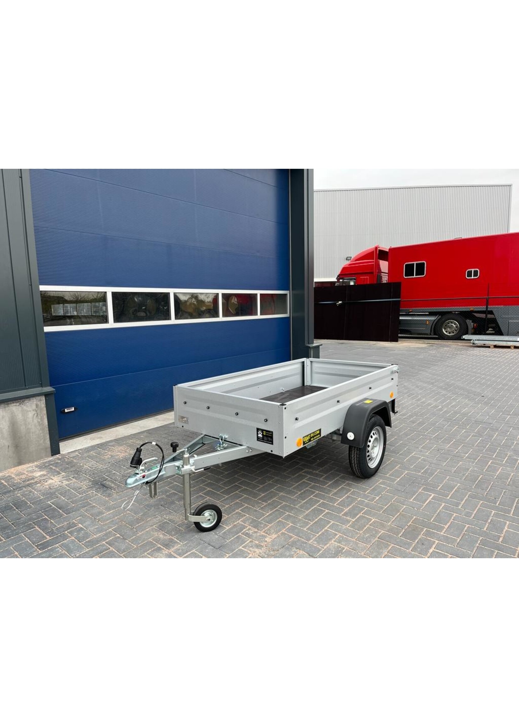 Bockmann TPV KD-EU2 | Opklapbare aanhangwagen | 202x107x34 Cm | 750 Kg | Ongeremd | ALL-IN AKTIE
