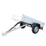 Bockmann Böckmann KD-EU2 Opklapbare aanhangwagen | 202x107x34 Cm | 750 Kg | Ongeremd | ALL-INN AKTIE