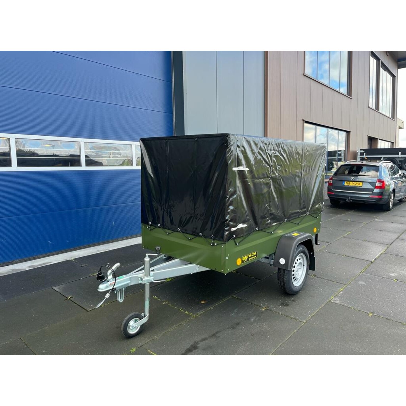 Bockmann Böckmann TL-EU2 Bakwagen Incl. Huifopbouw | 202x107x34 Cm | 750 Kg | Ongeremd | ALL - IN AKTIE