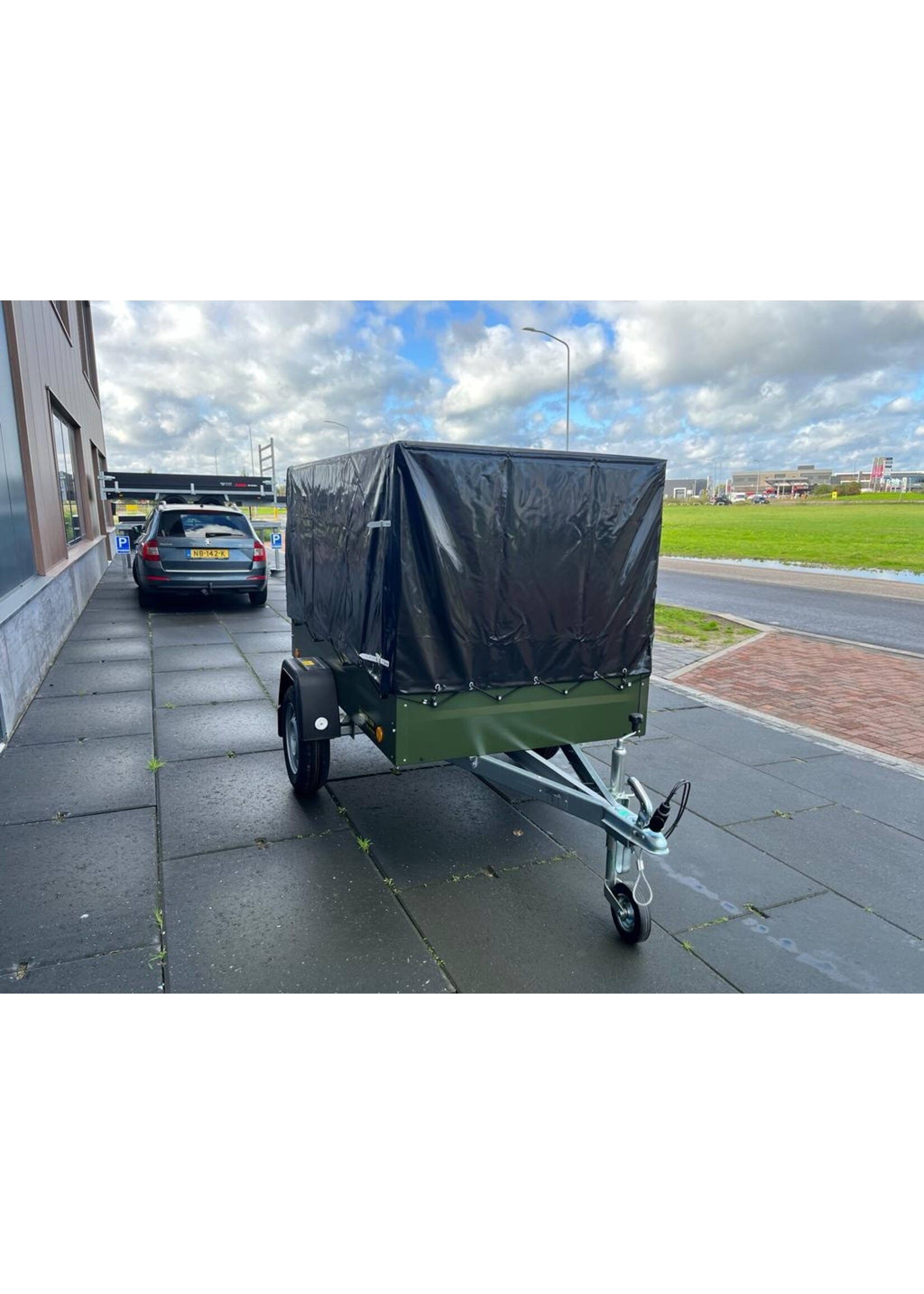 Bockmann Böckmann TL-EU2 Bakwagen Incl. Huifopbouw | 202x107x34 Cm | 750 Kg | Ongeremd | ALL - IN AKTIE