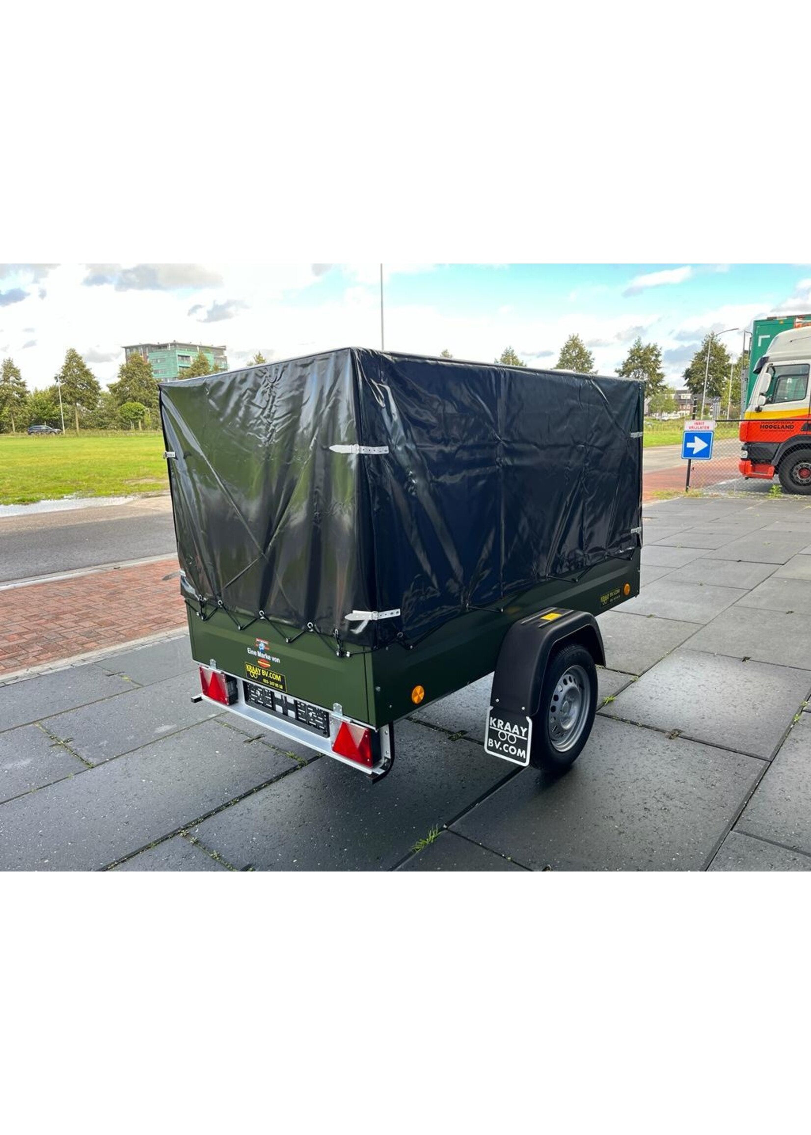 Bockmann Böckmann TL-EU2 Bakwagen Incl. Huifopbouw | 202x107x34 Cm | 750 Kg | Ongeremd | ALL - IN AKTIE