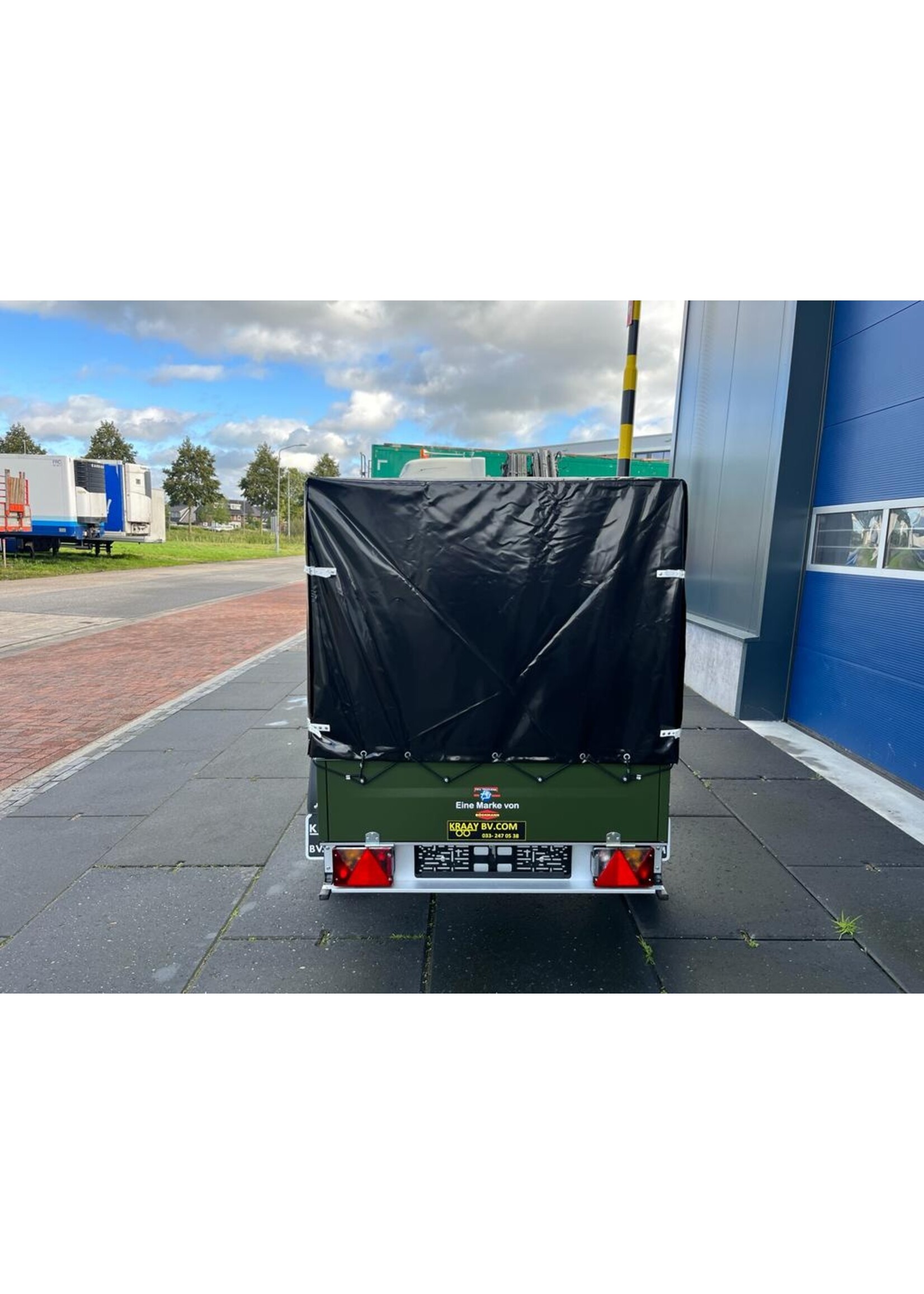 Bockmann Böckmann TL-EU2 Bakwagen Incl. Huifopbouw | 202x107x34 Cm | 750 Kg | Ongeremd | ALL - IN AKTIE