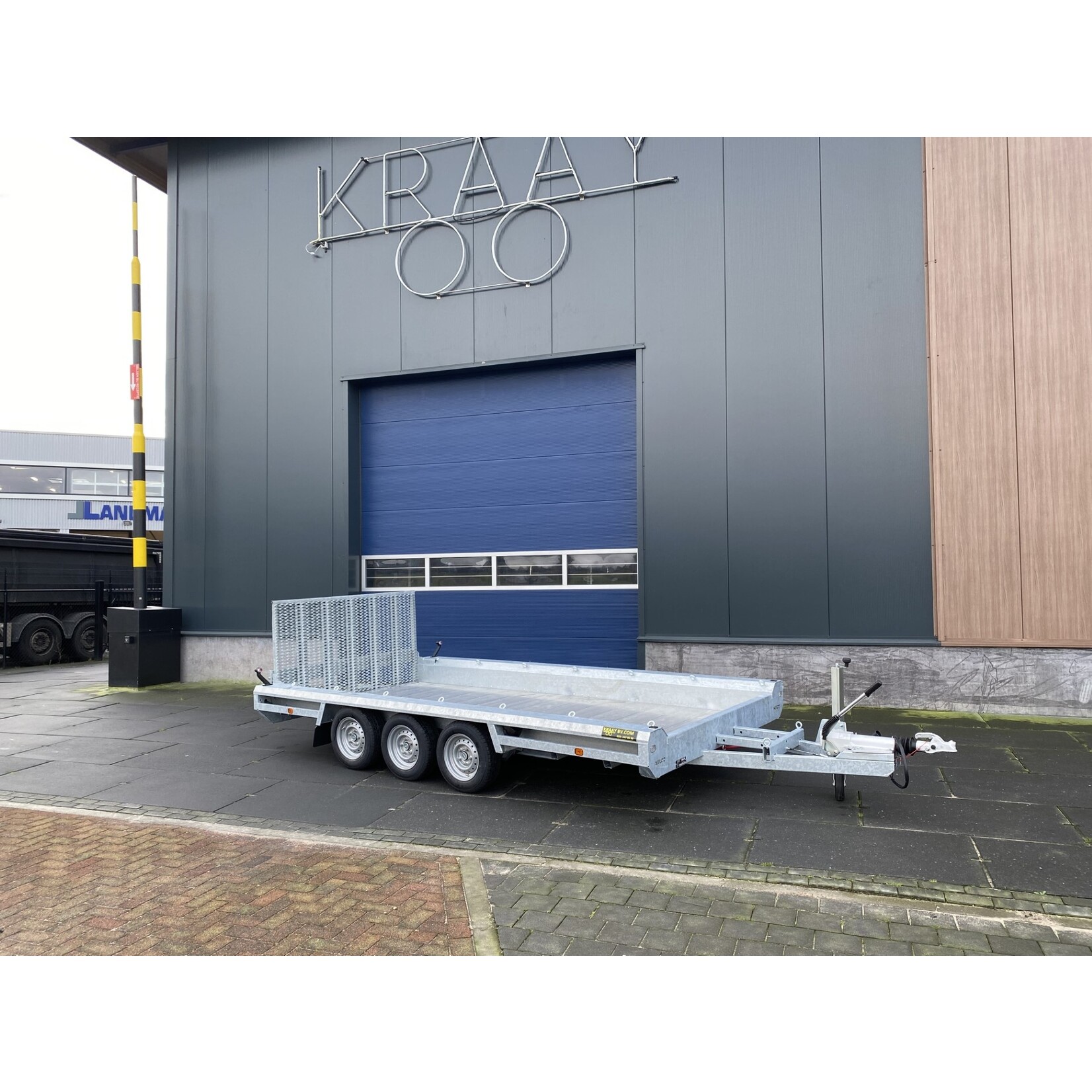 Hulco Demo / voorraad aktie! Hulco Terrax-3 | 394 x 180 x 27 Cm | 3.500 Kg |  100 Cm Klep