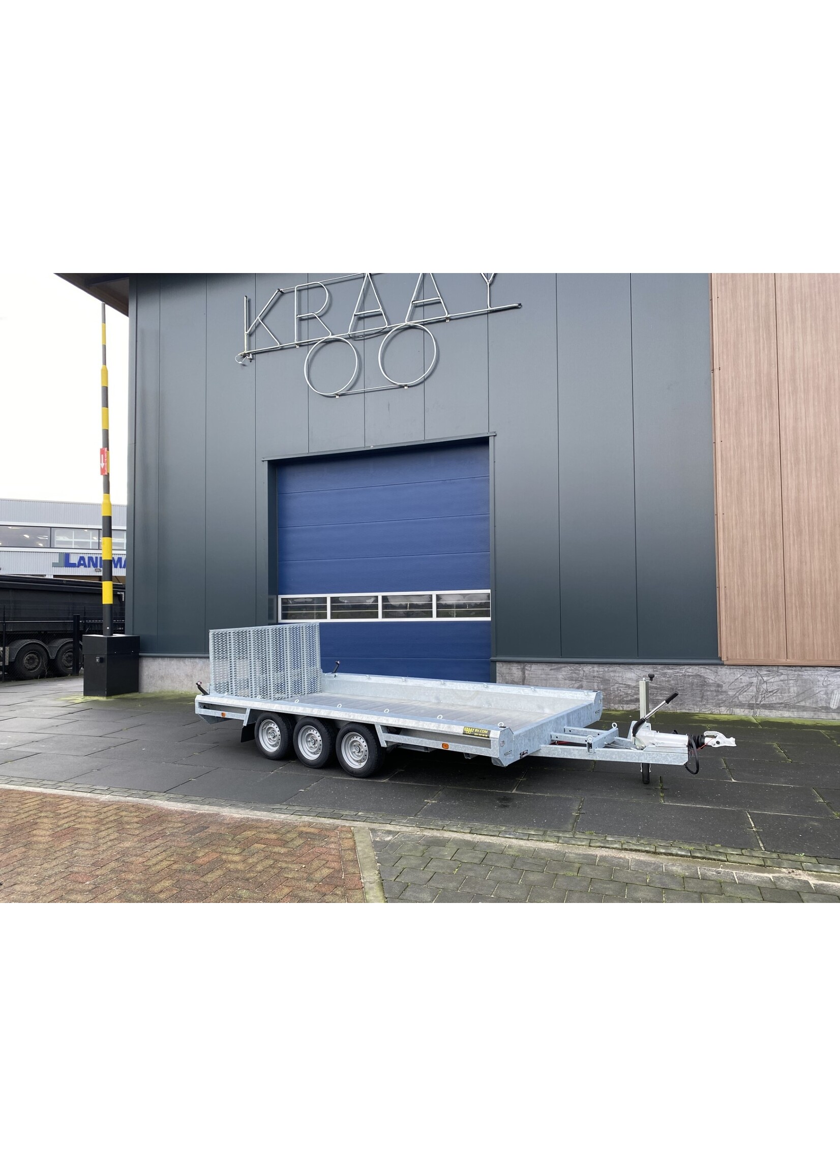 Hulco Demo / voorraad aktie! Hulco Terrax-3 | 394 x 180 x 27 Cm | 3.500 Kg |  100 Cm Klep