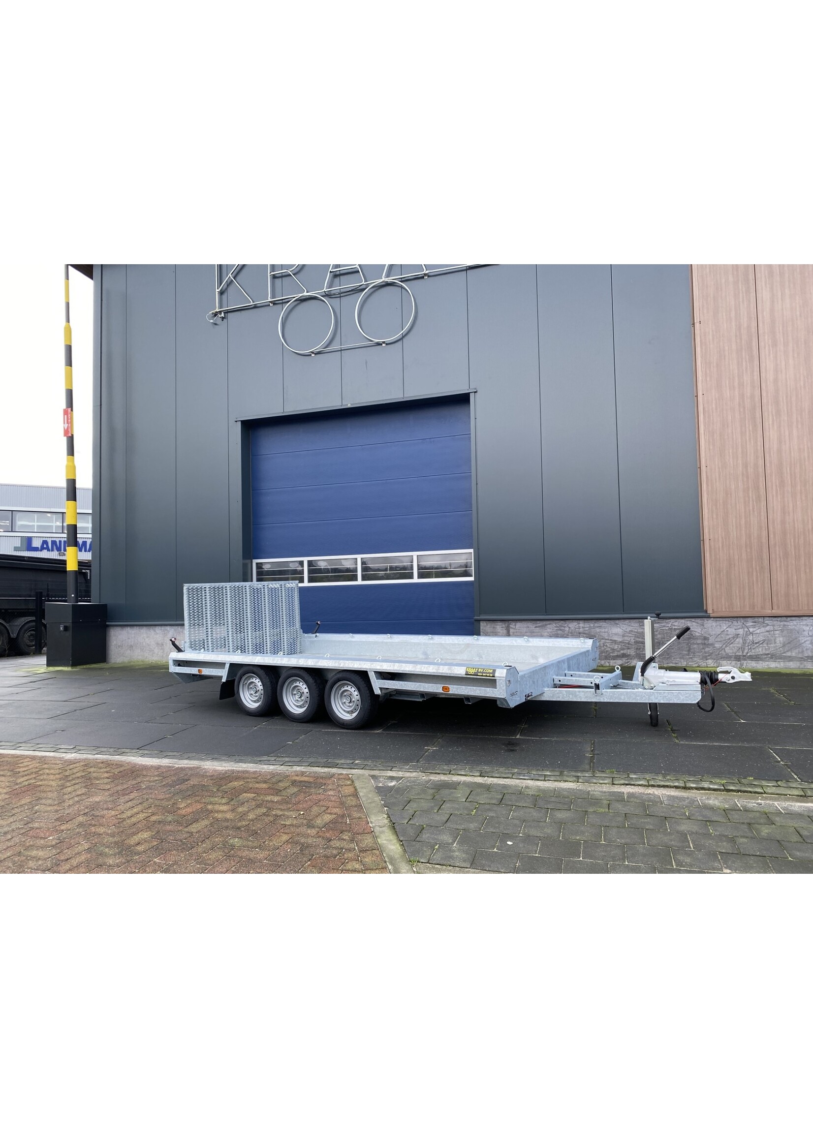 Hulco Demo / voorraad aktie! Hulco Terrax-3 | 394 x 180 x 27 Cm | 3.500 Kg |  100 Cm Klep
