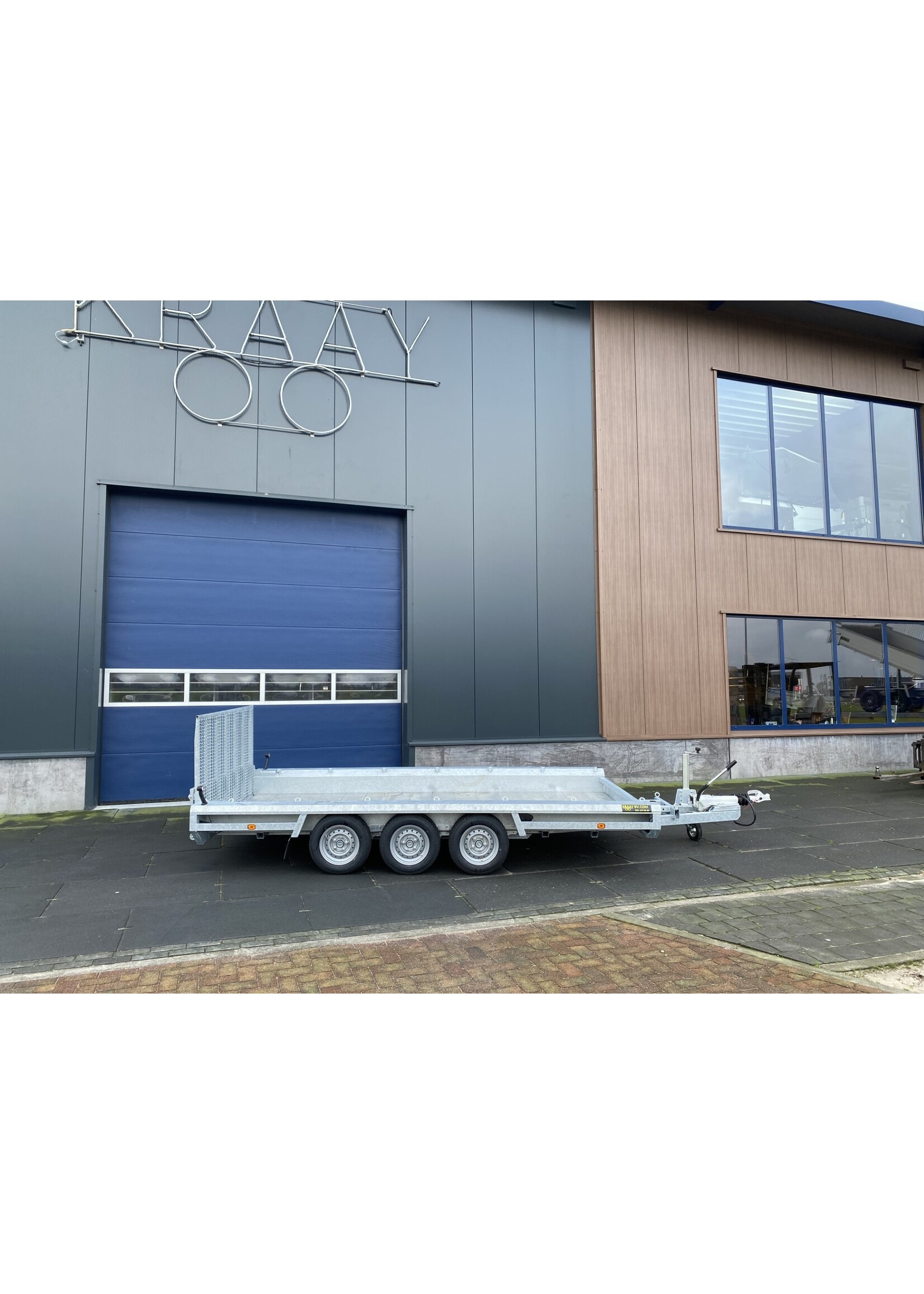 Hulco Demo / voorraad aktie! Hulco Terrax-3 | 394 x 180 x 27 Cm | 3.500 Kg |  100 Cm Klep