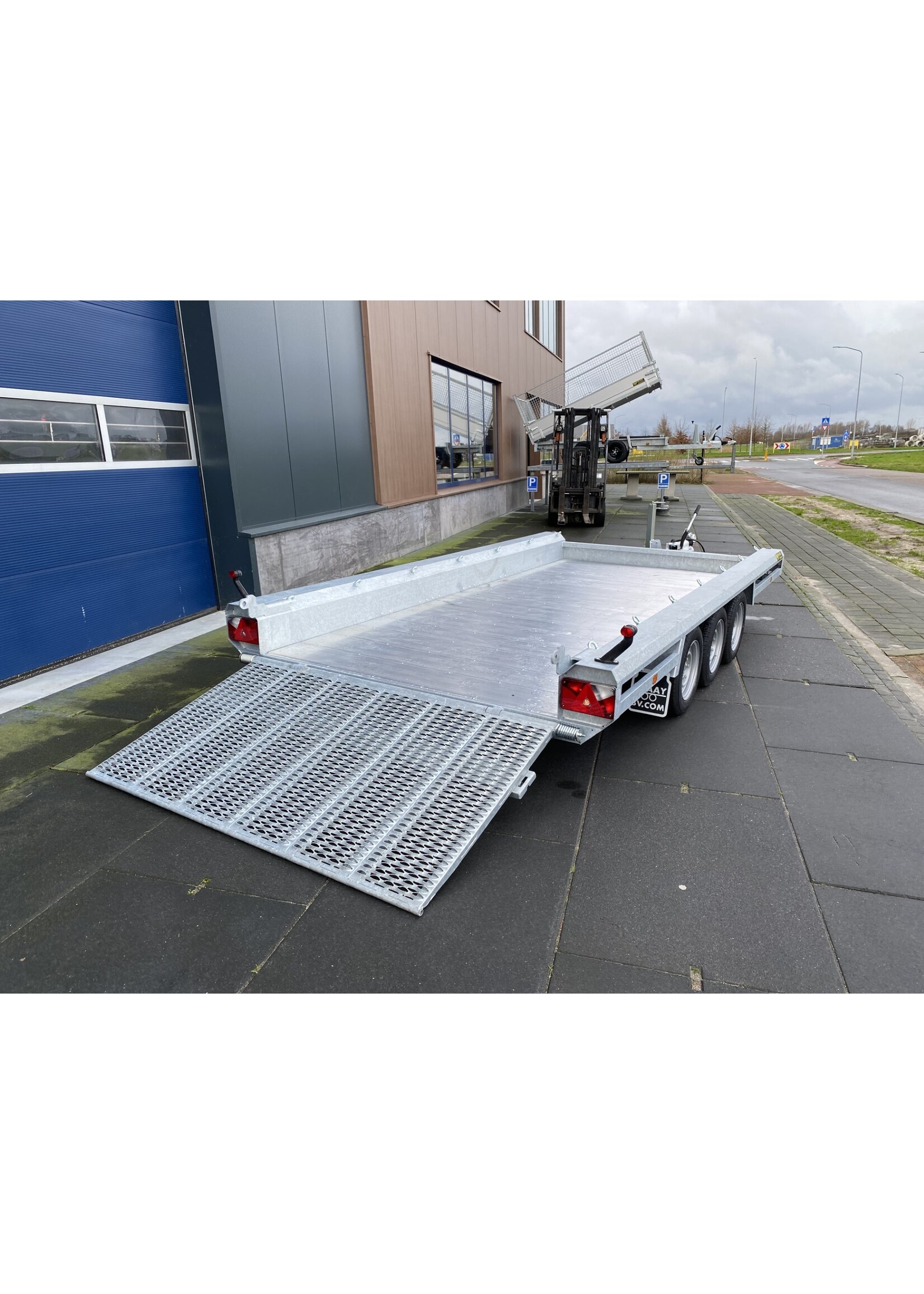 Hulco Demo / voorraad aktie! Hulco Terrax-3 | 394 x 180 x 27 Cm | 3.500 Kg |  100 Cm Klep