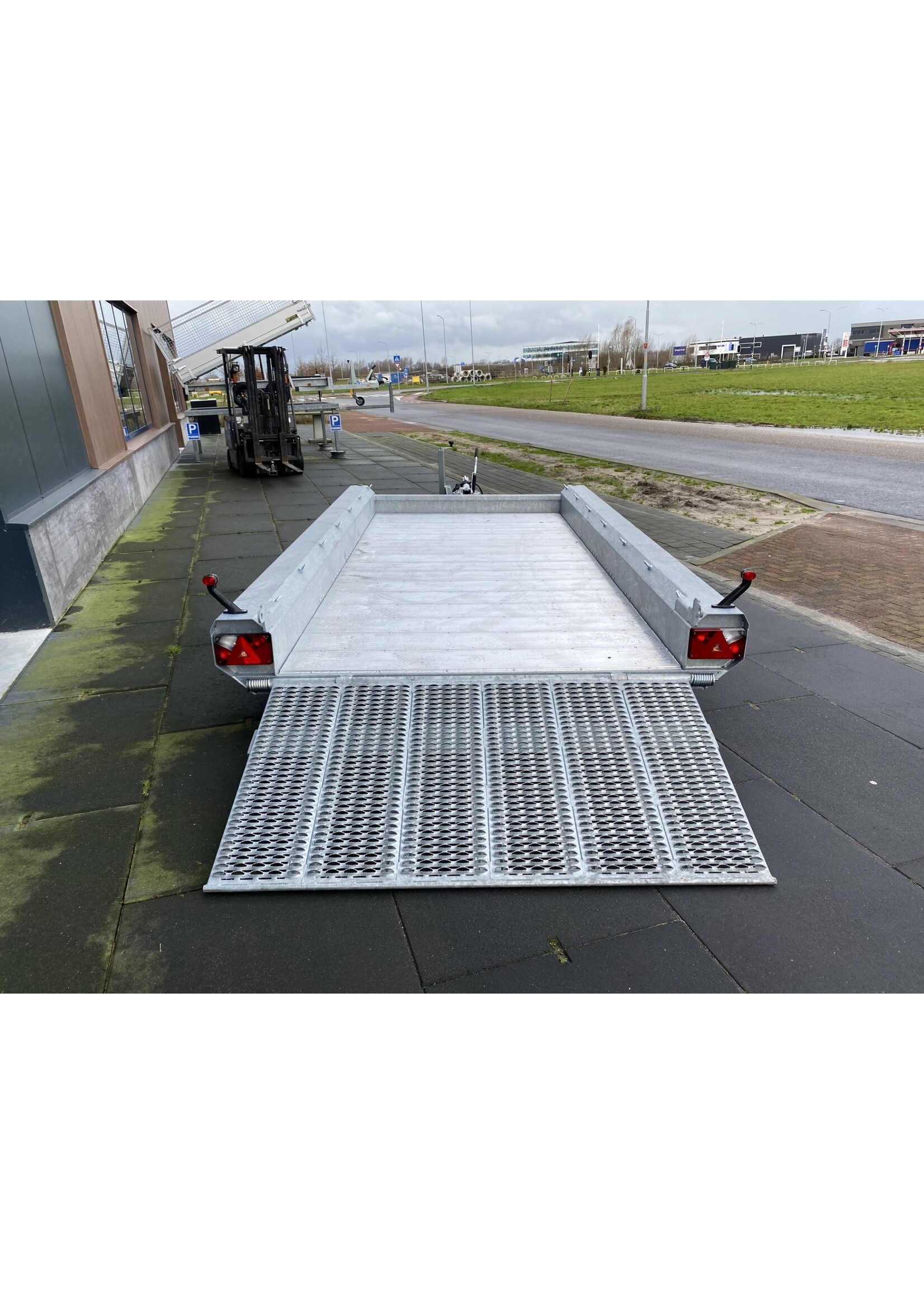 Hulco Demo / voorraad aktie! Hulco Terrax-3 | 394 x 180 x 27 Cm | 3.500 Kg |  100 Cm Klep