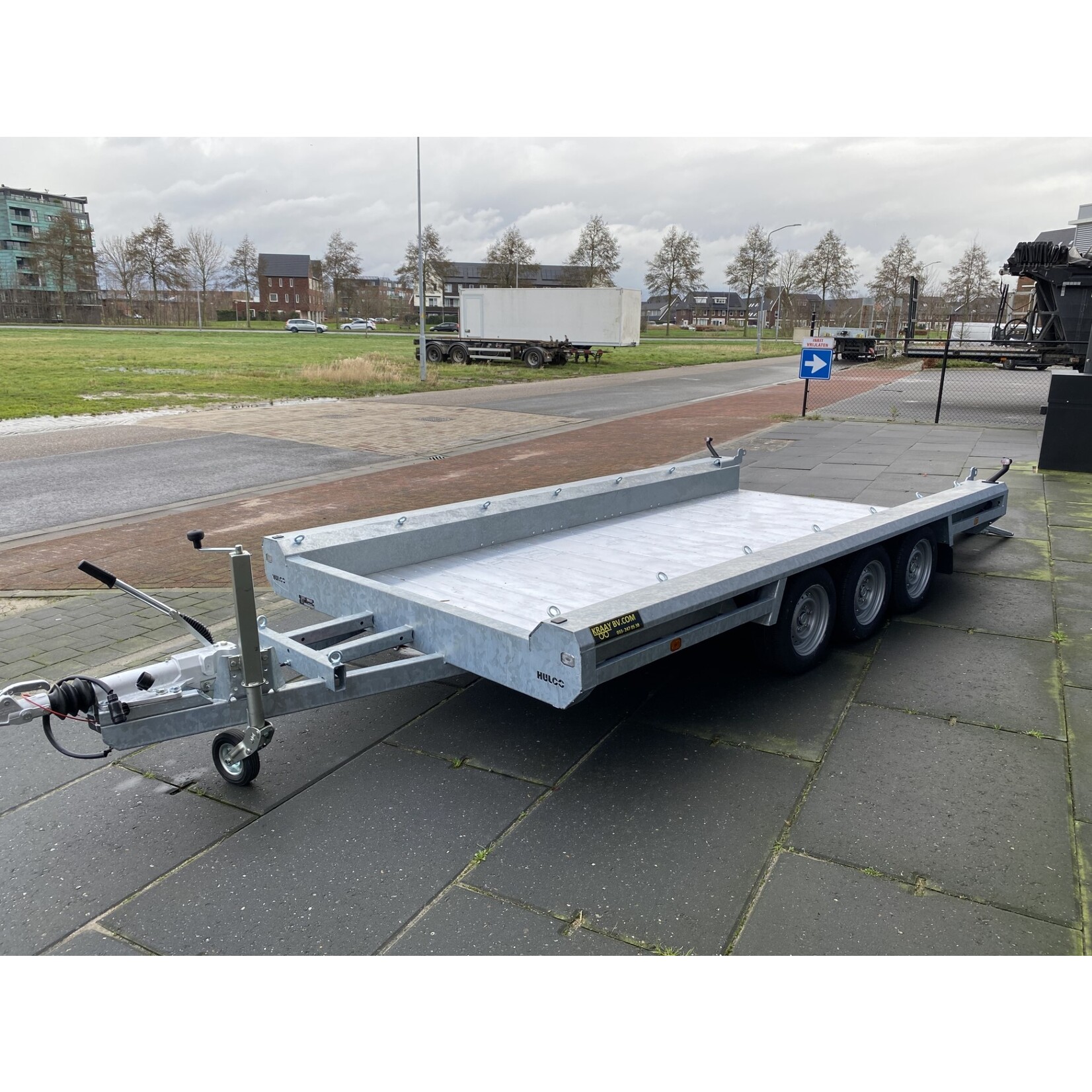 Hulco Demo / voorraad aktie! Hulco Terrax-3 | 394 x 180 x 27 Cm | 3.500 Kg |  100 Cm Klep