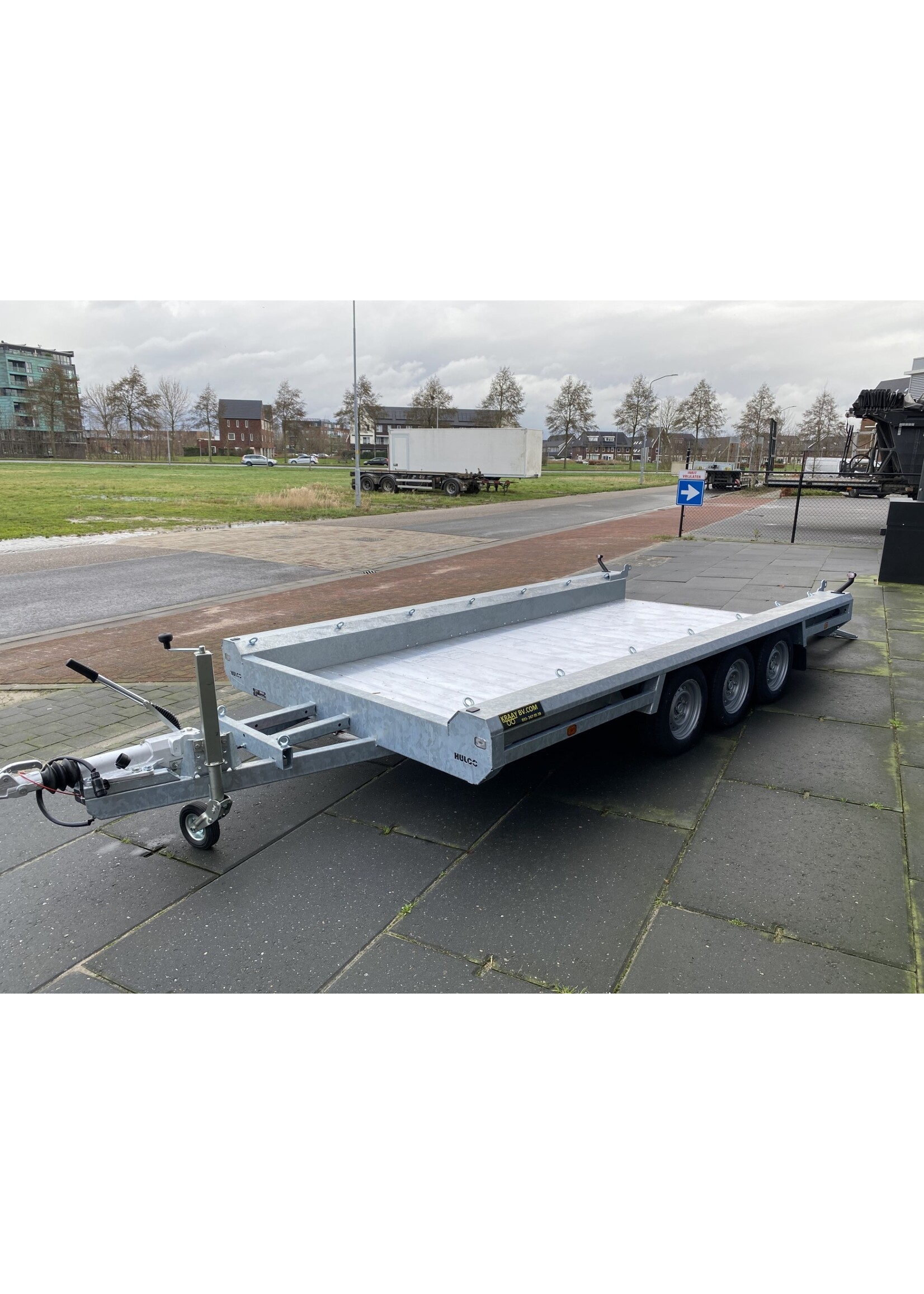 Hulco Demo / voorraad aktie! Hulco Terrax-3 | 394 x 180 x 27 Cm | 3.500 Kg |  100 Cm Klep