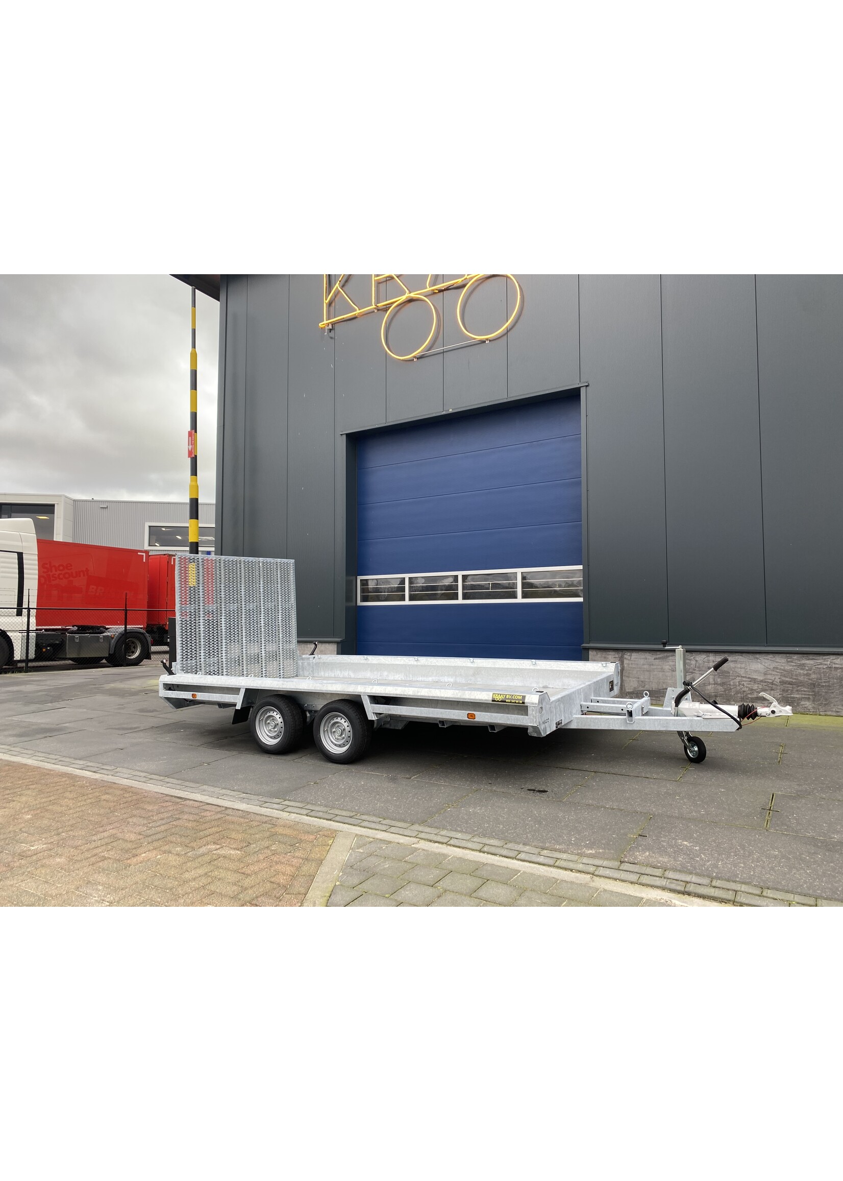 Hulco Hulco Terrax -2 | 394 x 180 Cm |  3.500 Kg | 150 Cm  Klep |  ALL-IN AKTIE!