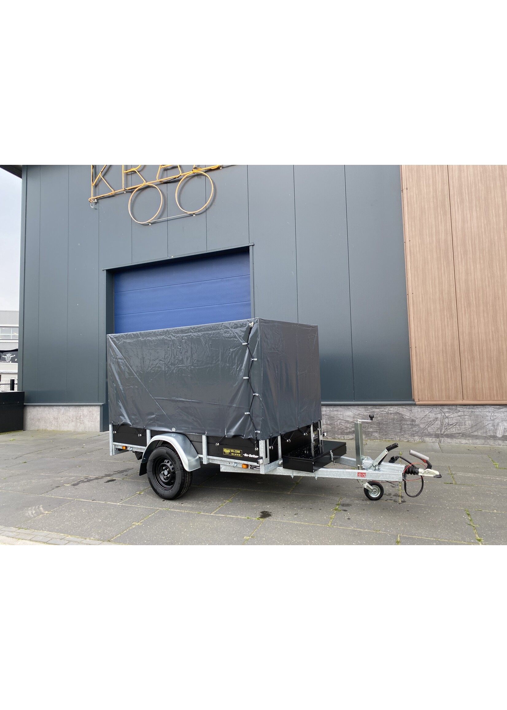 Anssems BSX-Go-Getter | 250 x 130 x 150 cm  | 1.350 kg| Geremd incl. huif 150 cm | ALL - IN AKTIE!
