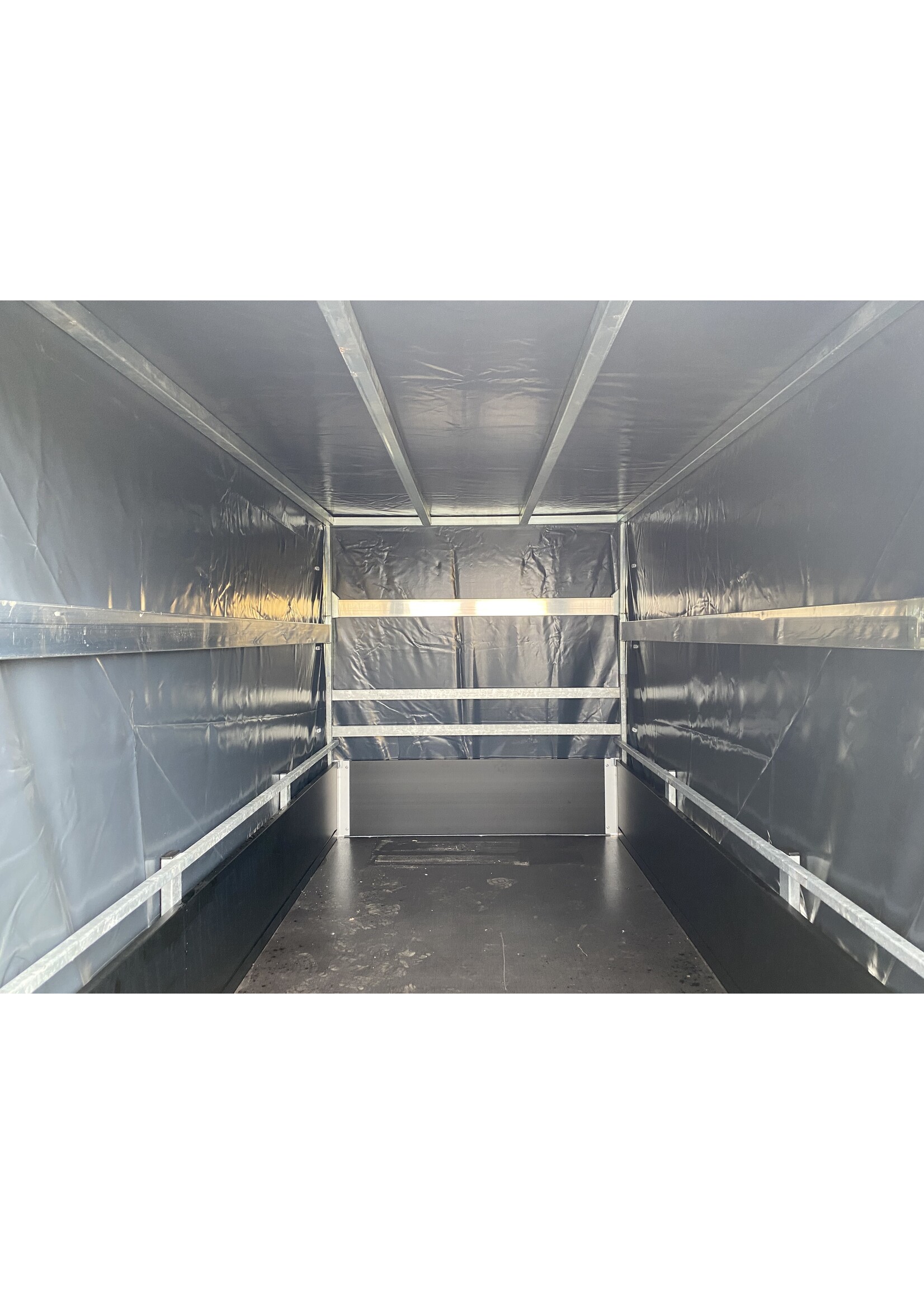 Anssems BSX-Go-Getter | 250 x 130 x 150 cm  | 1.350 kg| Geremd incl. huif 150 cm | ALL - IN AKTIE!