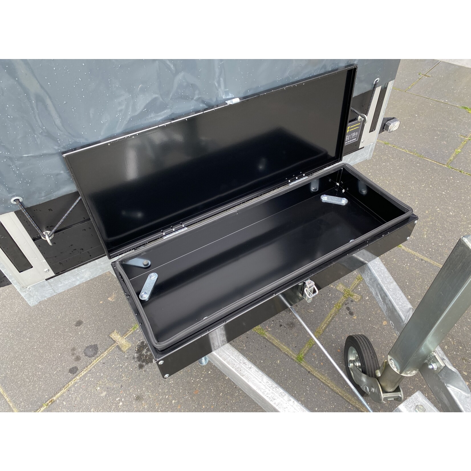 Anssems BSX-Go-Getter | 250 x 130 x 150 cm  | 1.350 kg| Geremd incl. huif 150 cm | ALL - IN AKTIE!