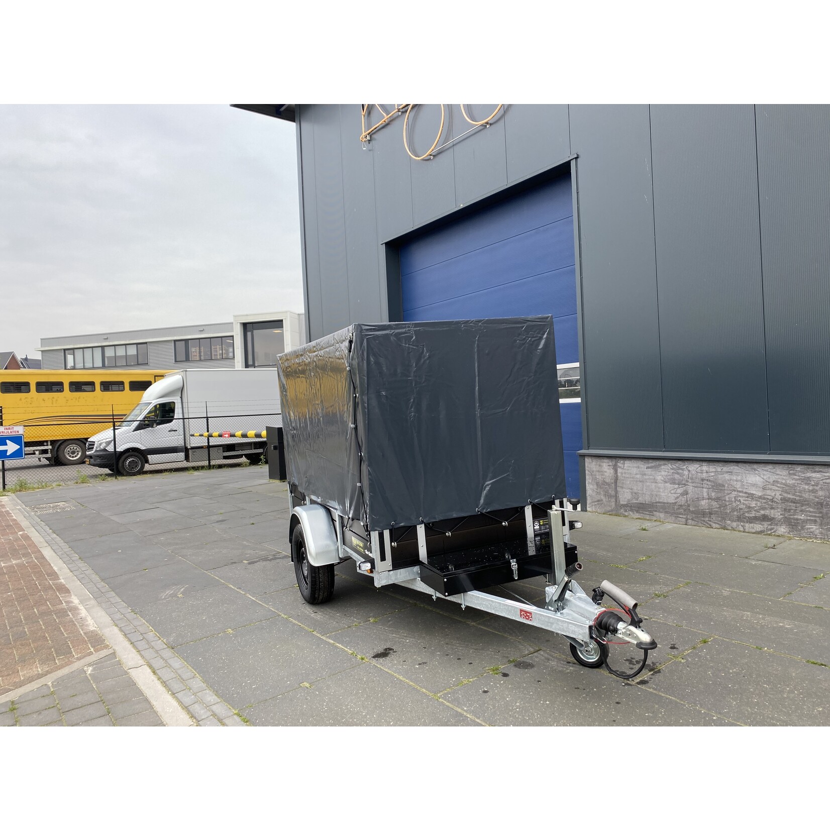 Anssems BSX-Go-Getter | 250 x 130 x 150 cm  | 1.350 kg| Geremd incl. huif 150 cm | ALL - IN AKTIE!