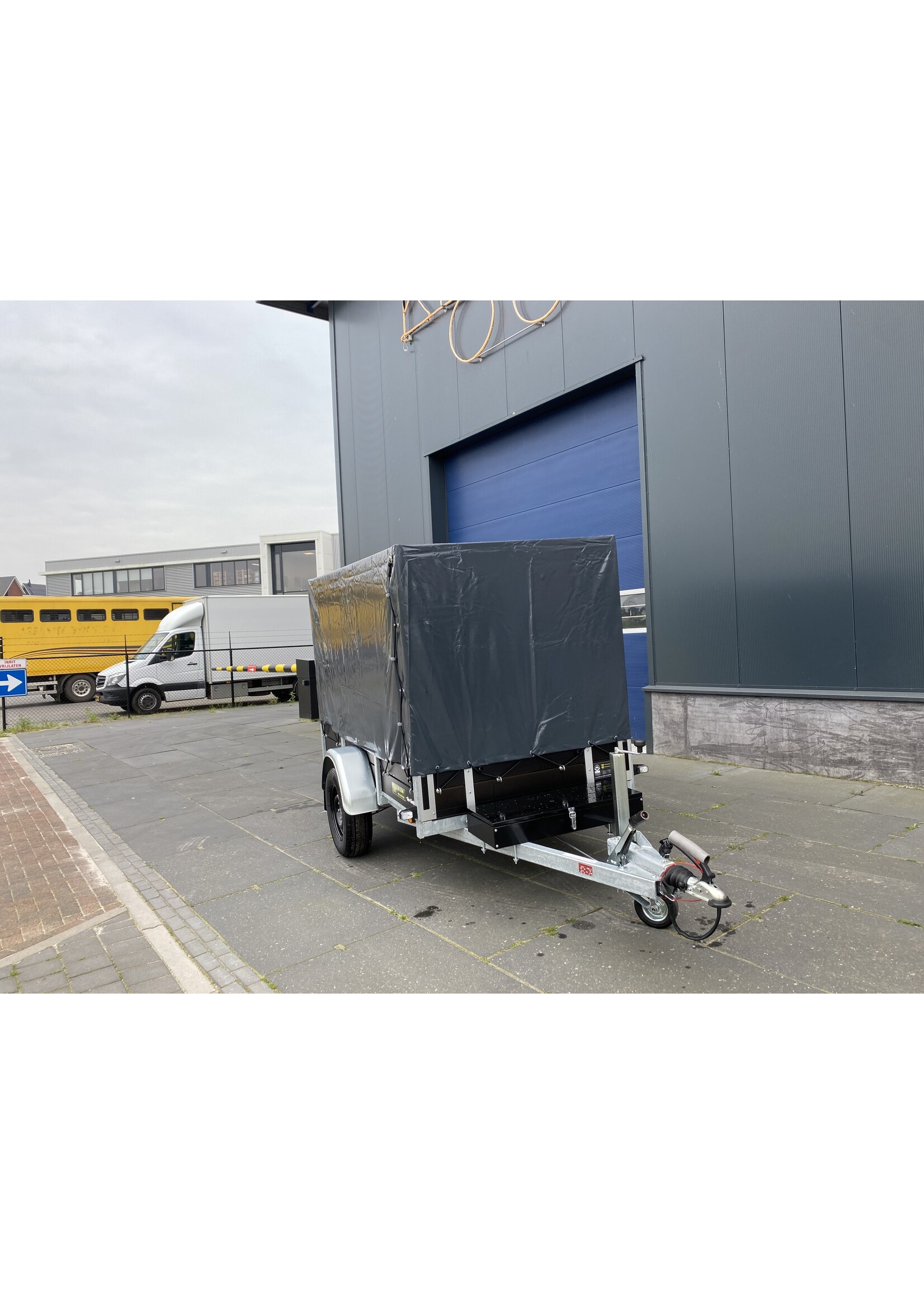 Anssems BSX-Go-Getter | 250 x 130 x 150 cm  | 1.350 kg| Geremd incl. huif 150 cm | ALL - IN AKTIE!