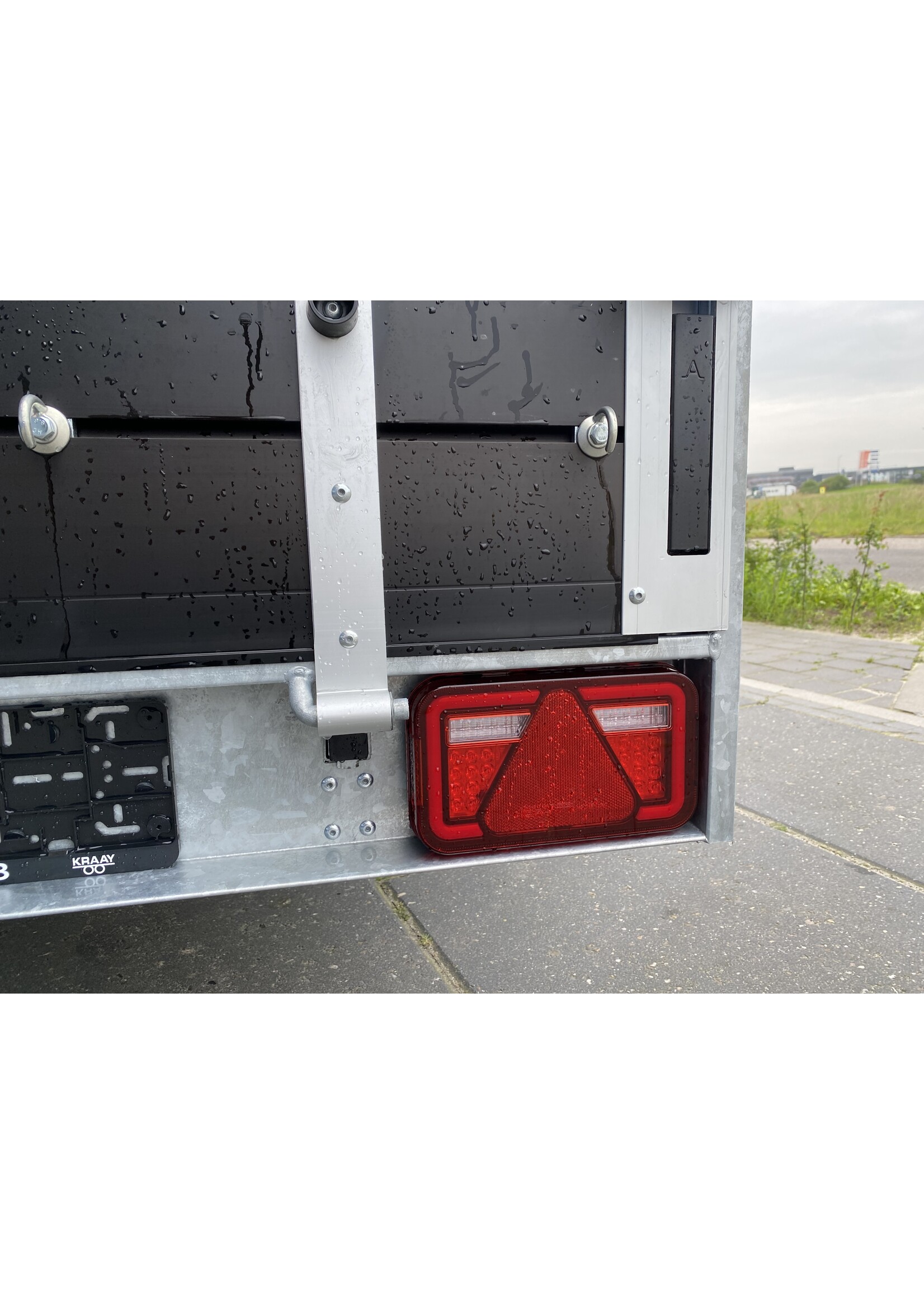 Anssems BSX-Go-Getter | 250 x 130 x 150 cm  | 1.350 kg| Geremd incl. huif 150 cm | ALL - IN AKTIE!