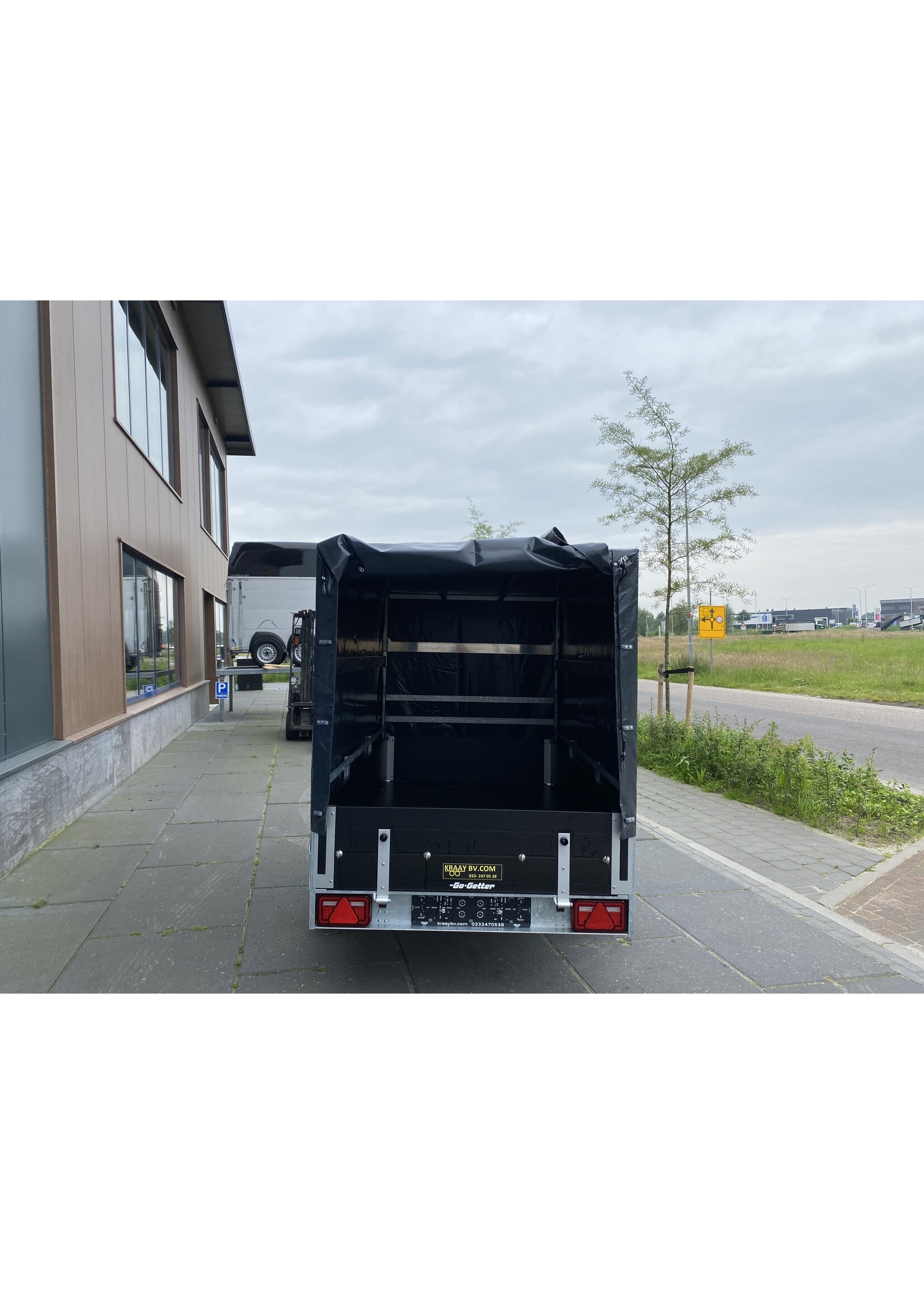 Anssems BSX-Go-Getter | 250 x 130 x 150 cm  | 1.350 kg| Geremd incl. huif 150 cm | ALL - IN AKTIE!
