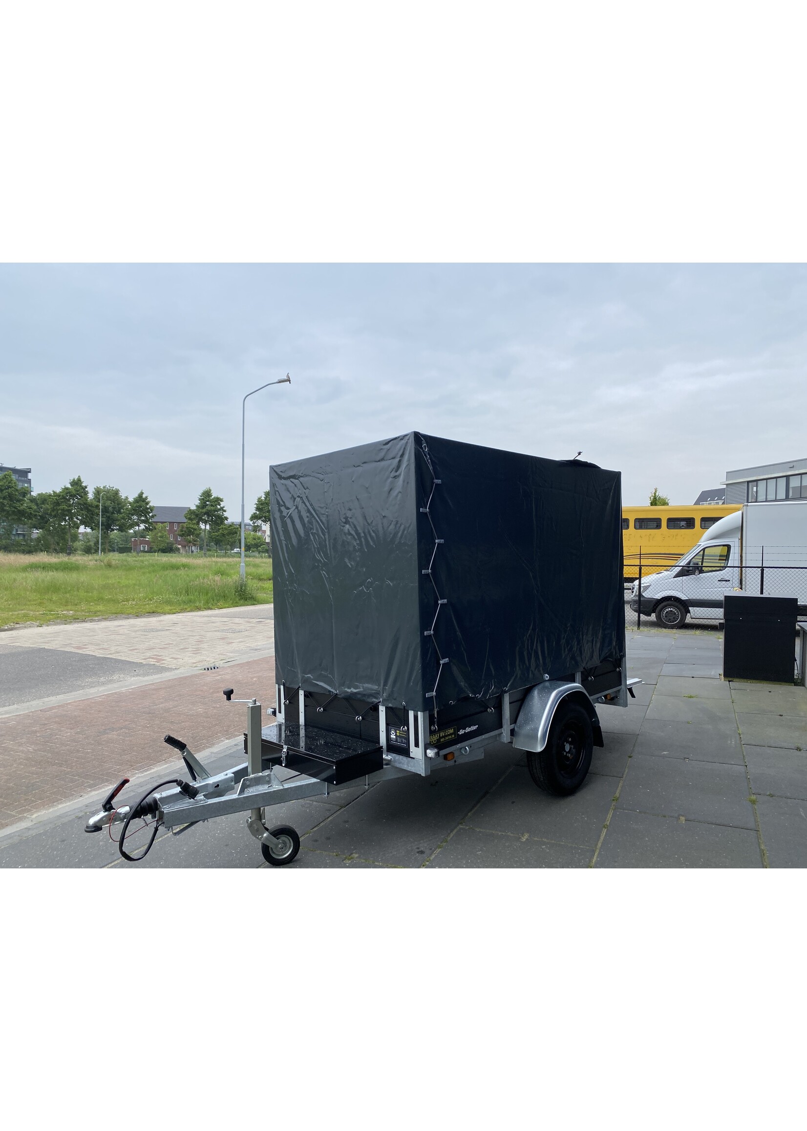 Anssems BSX-Go-Getter | 250 x 130 x 180 cm | 1.350 kg| Geremd incl. huif 180 cm | ALL - IN AKTIE!