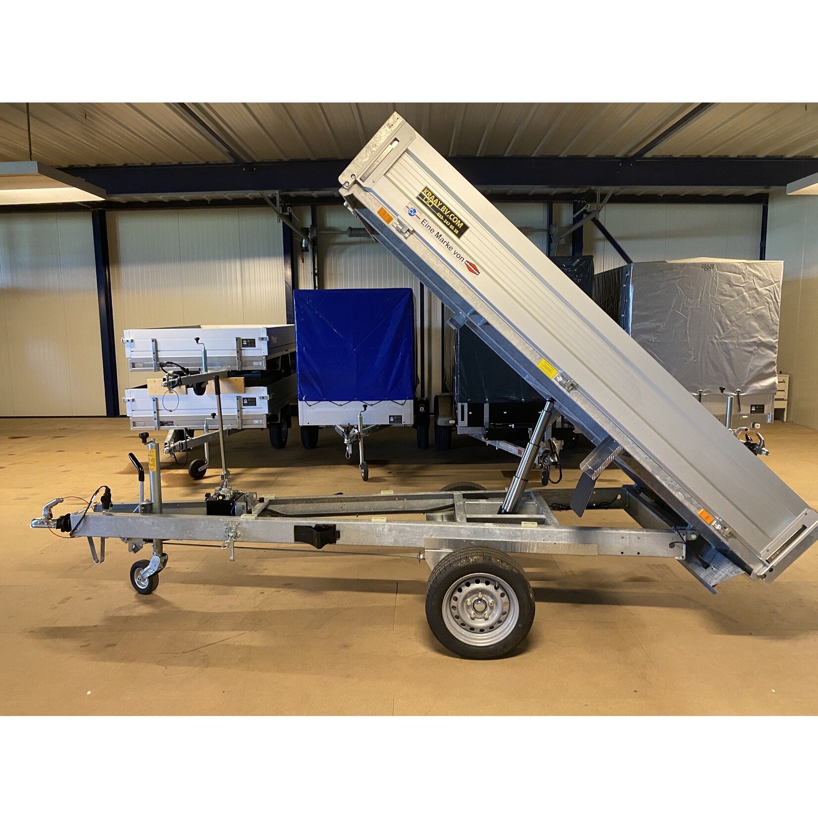 Bockmann Bockmann Kipper | 256 x 150 x 30 cm | 1.500 kg | Geremd ALL - IN AKTIE!