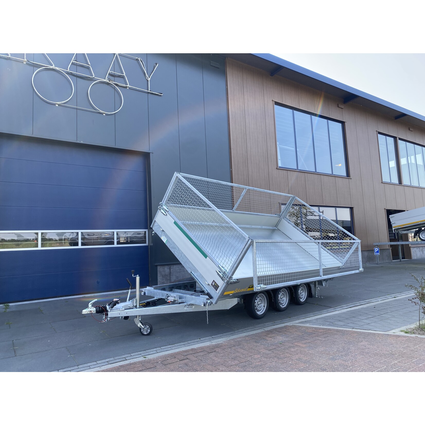 Eduard Eduard 3- zijdige kipper | 400 x 200 x 30 cm | 3.500 kg | Geremd ALL - IN AKTIE!