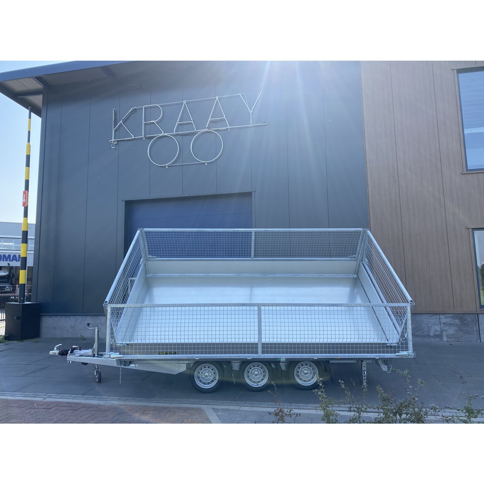 Eduard Eduard 3- zijdige kipper | 400 x 200 x 30 cm | 3.500 kg | Geremd ALL - IN AKTIE!