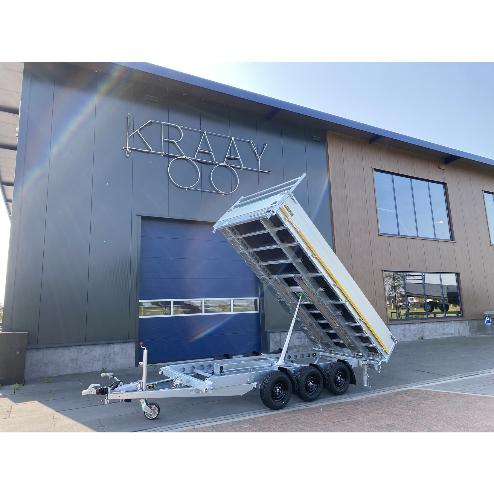Eduard Eduard 3- zijdige kipper | 400 x 200 x 40 cm | | 3.500 kg | Geremd ALL - IN AKTIE!