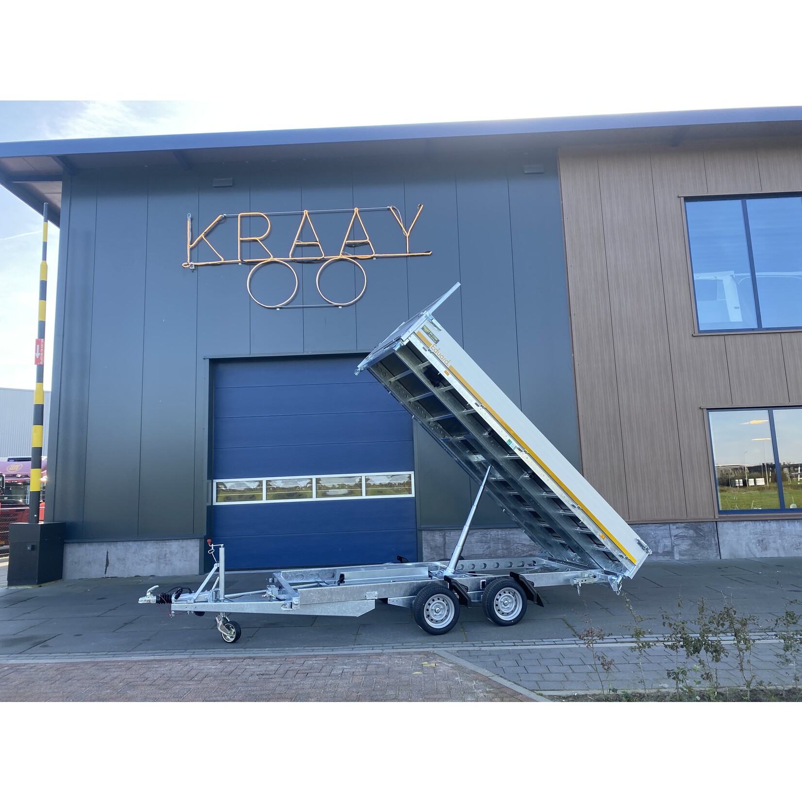Eduard Eduard 3 - zijdige kipper | 400 x 200 x 30 cm | 3.500 kg | Geremd ALL - IN AKTIE!