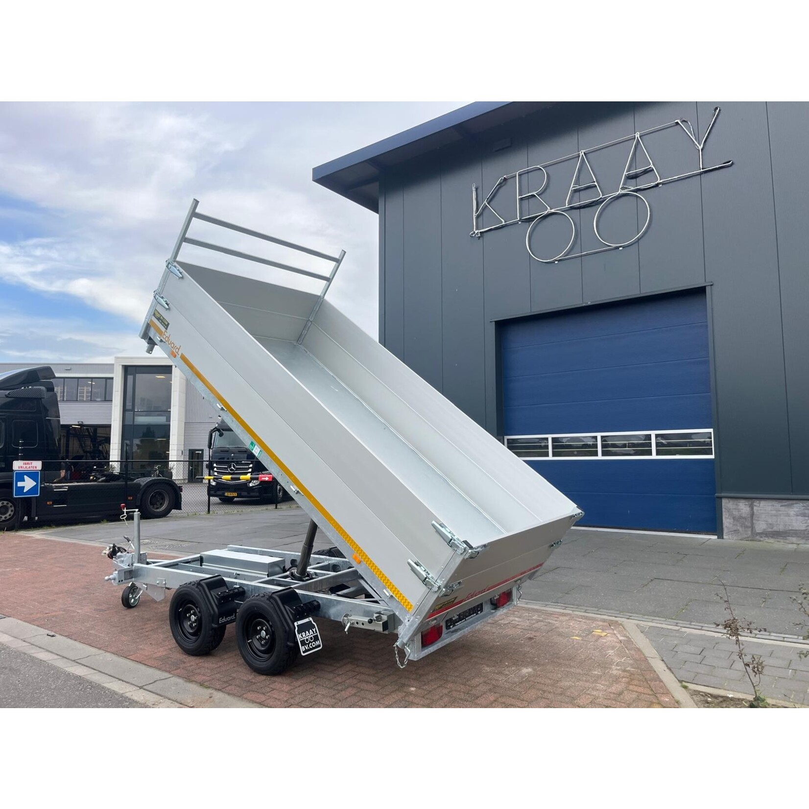 Eduard Eduard 3 - zijdige kipper | 350 x 180 x 60 cm | 3.500 kg | Geremd ALL - IN AKTIE!
