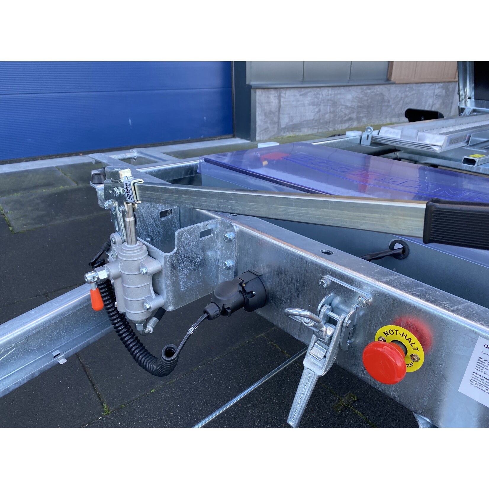 Bockmann 3-zijdige kipper| 374 x 180 x 35 cm | 3.500 kg | Geremd ALL - IN AKTIE!