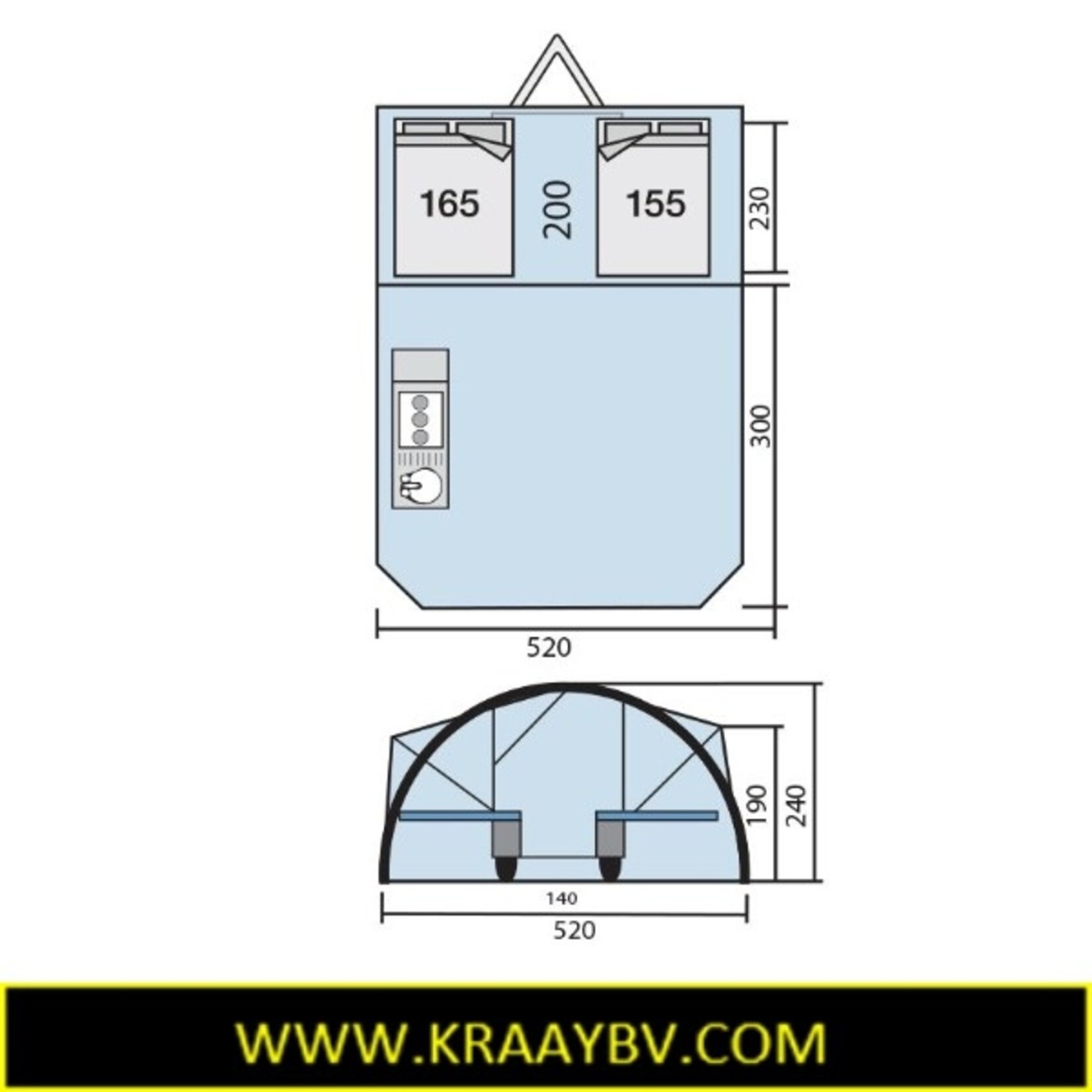 Jamet DEMO MODEL ! Jamet Dakota Outdoor 2024 model vouwwagen