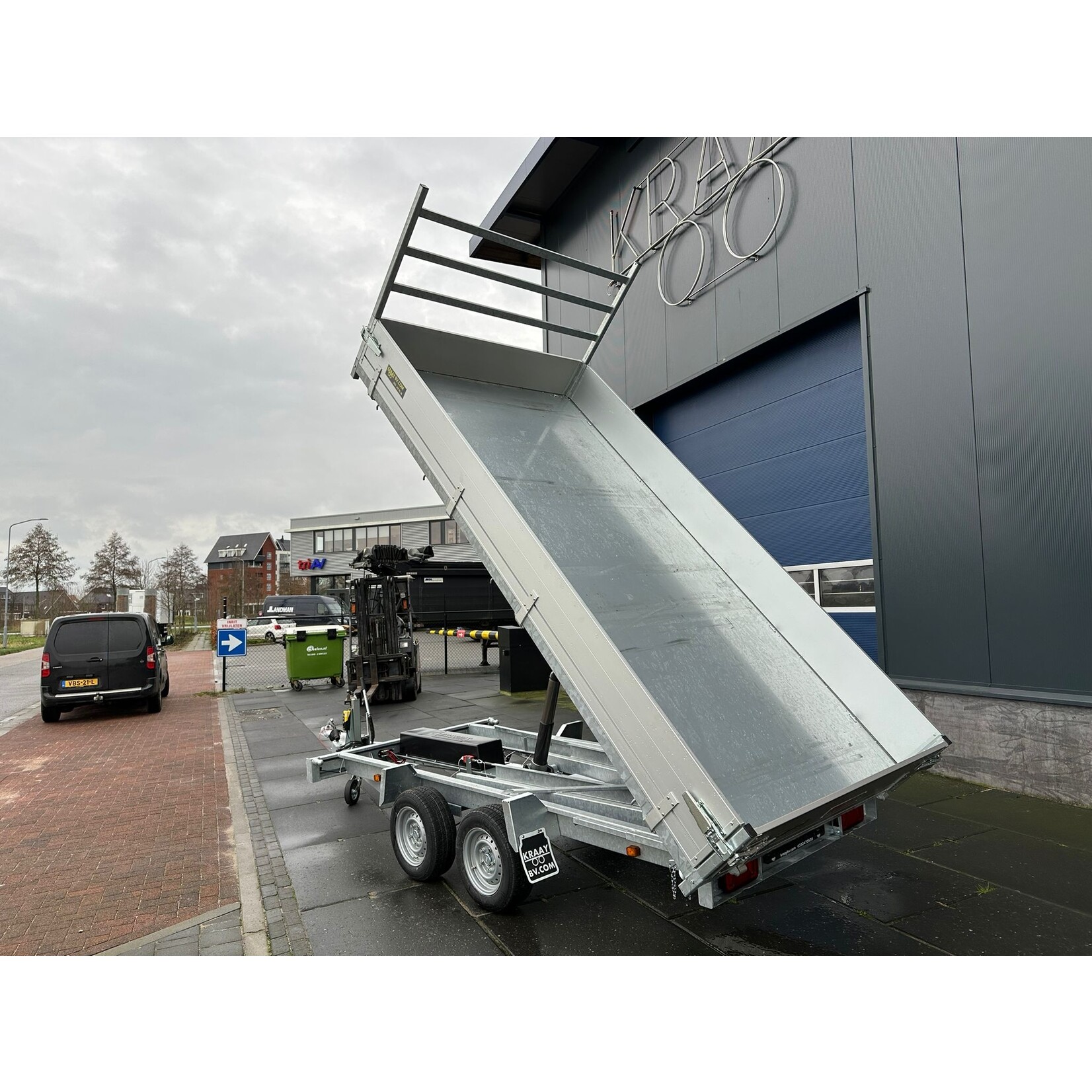 Anssems Anssems KSX kipper | 355 x 178 x 30 cm | 3.000 kg | Geremd ALL - IN AKTIE!