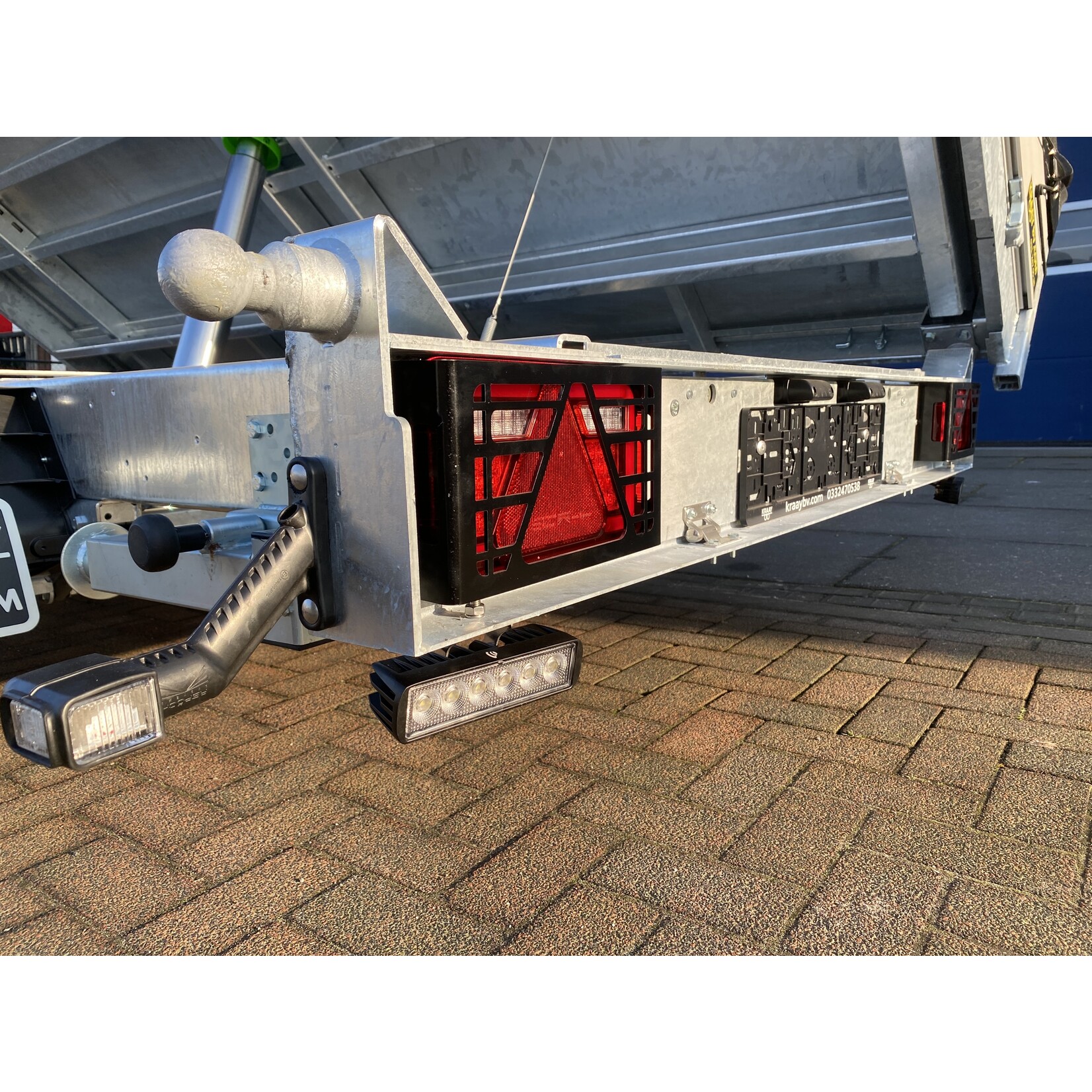 Hapert Hapert Cobalt HM-2 | 375 x 180 x 40 cm | 3.500 kg | Geremd ALL - IN AKTIE!