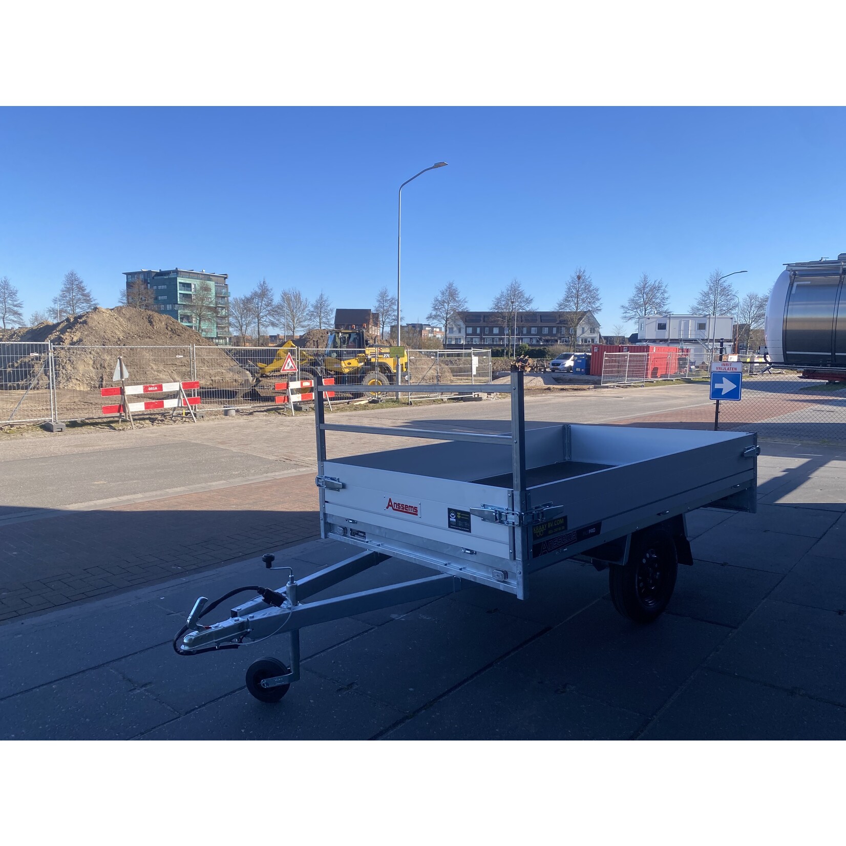 Anssems Anssems PLT-1 Pro | 251 x 150 x 30 cm | 750 kg | Ongeremd | ALL - IN AKTIE!